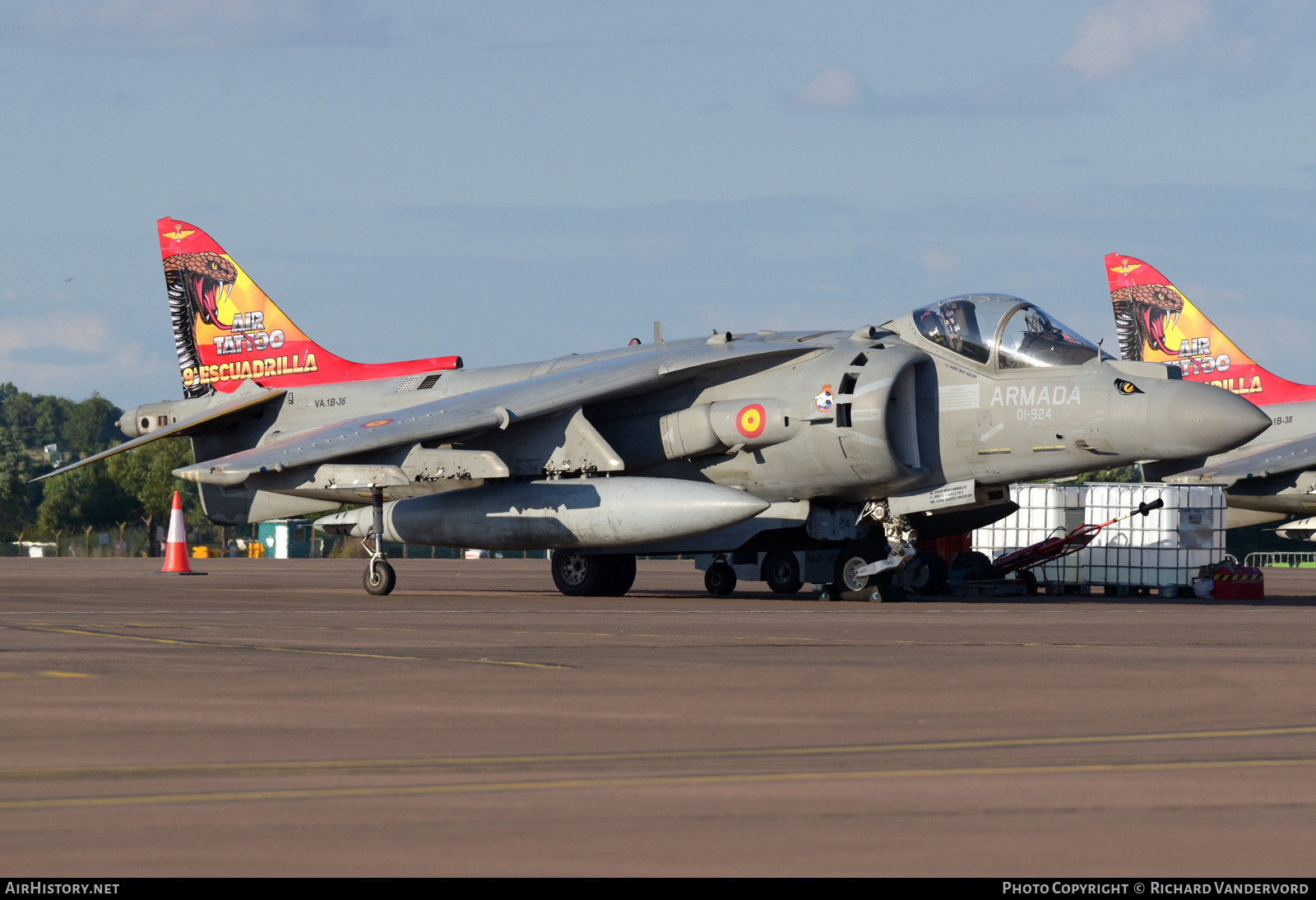 Aircraft Photo of VA1B-36 | McDonnell Douglas EAV-8B Matador II+ | Spain - Navy | AirHistory.net #709645