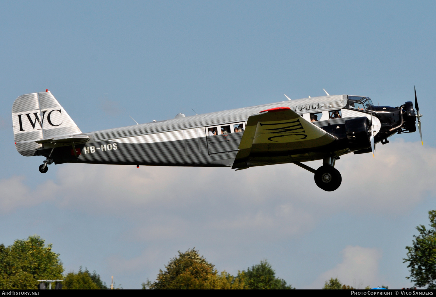 Aircraft Photo of HB-HOS | Junkers Ju 52/3m g4e | Ju-Air | AirHistory.net #709647