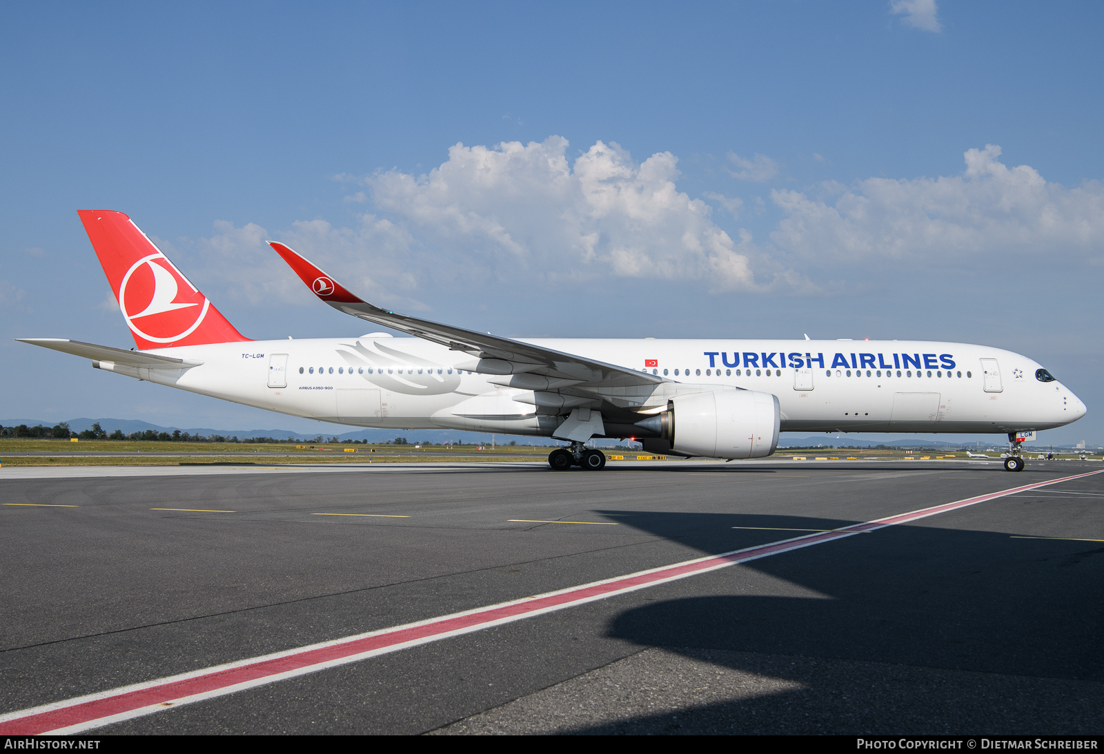 Aircraft Photo of TC-LGM | Airbus A350-941 | Turkish Airlines | AirHistory.net #709670