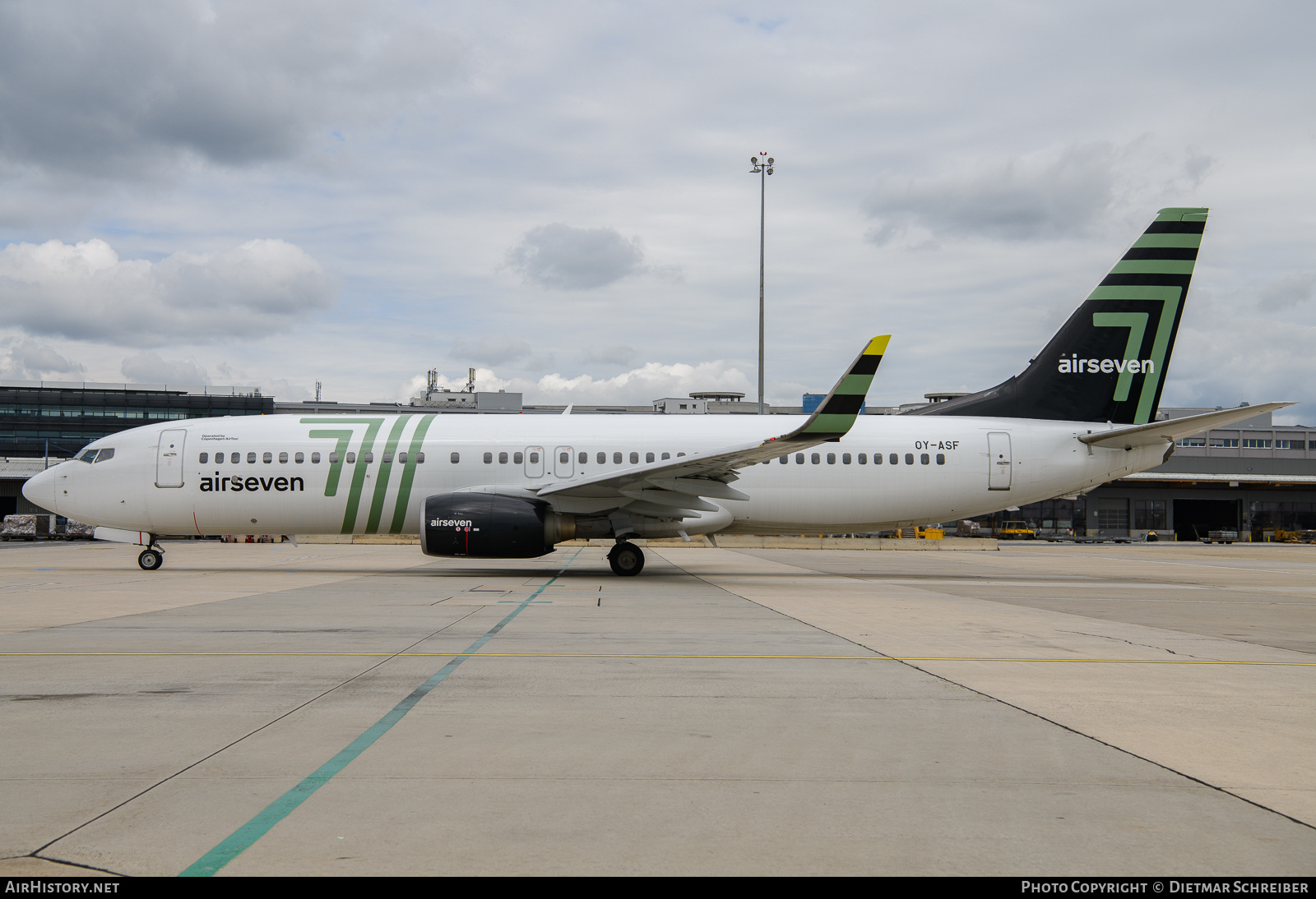 Aircraft Photo of OY-ASF | Boeing 737-8GJ | Airseven | AirHistory.net #709678