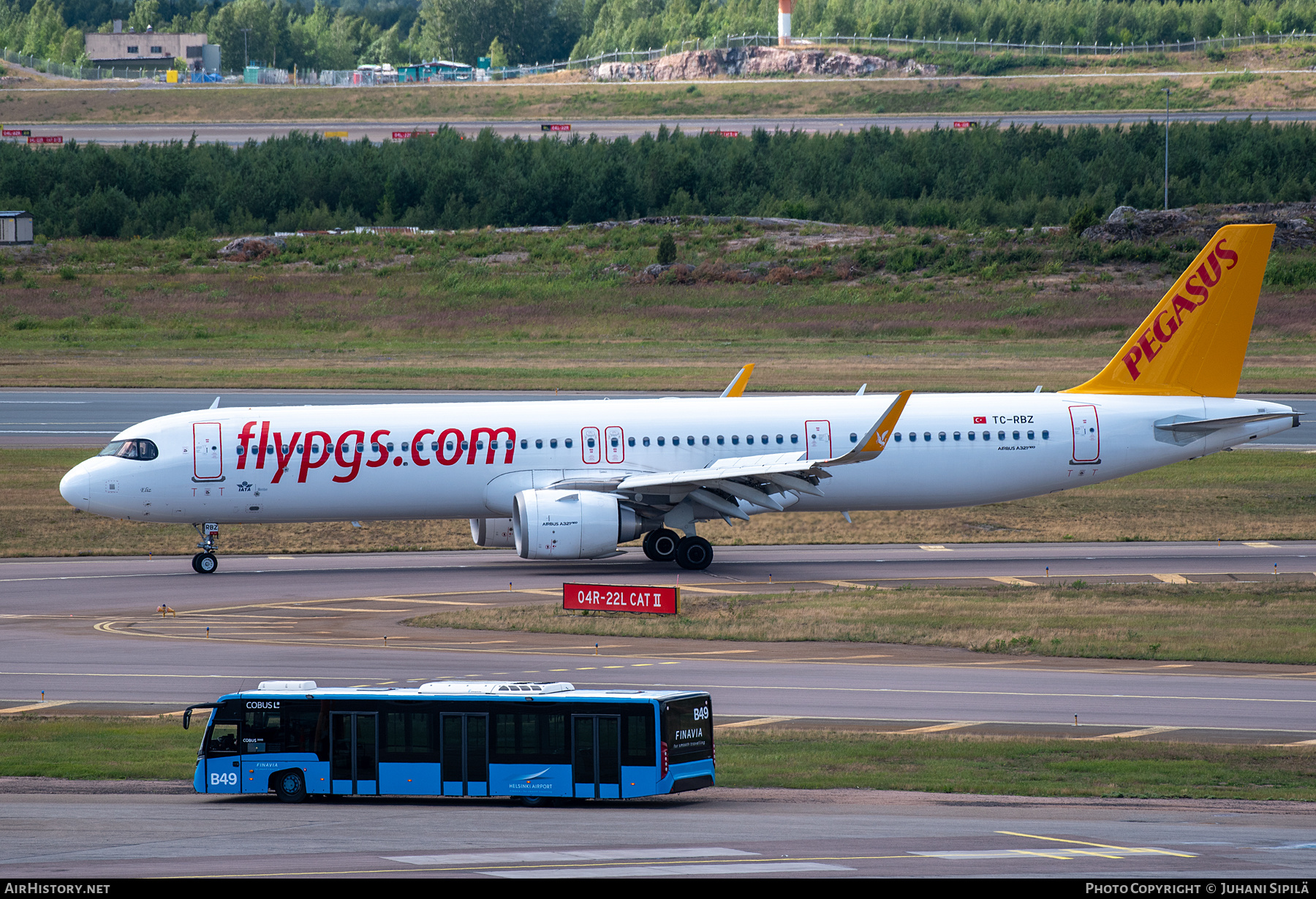 Aircraft Photo of TC-RBZ | Airbus A321-251NX | Pegasus Airlines | AirHistory.net #709705