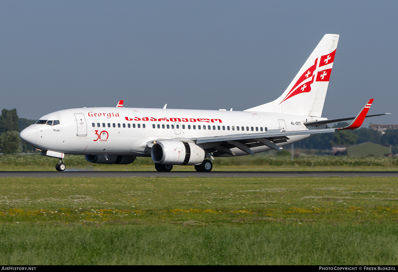 Aircraft Photo of 4L-GTI | Boeing 737-7CT | Georgian Airways | AirHistory.net #709711