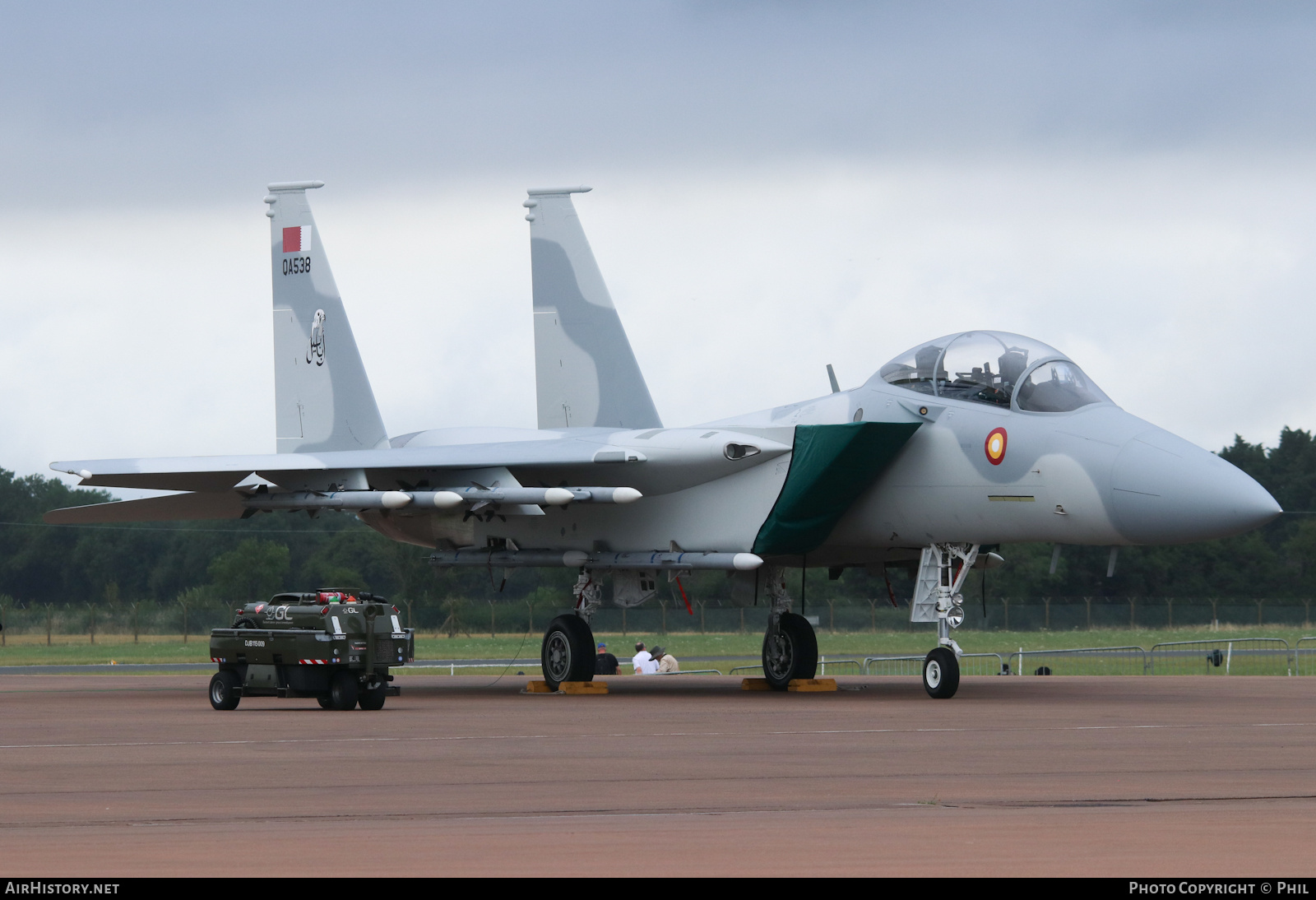Aircraft Photo of QA538 | Boeing F-15QA Eagle | Qatar - Air Force | AirHistory.net #709726