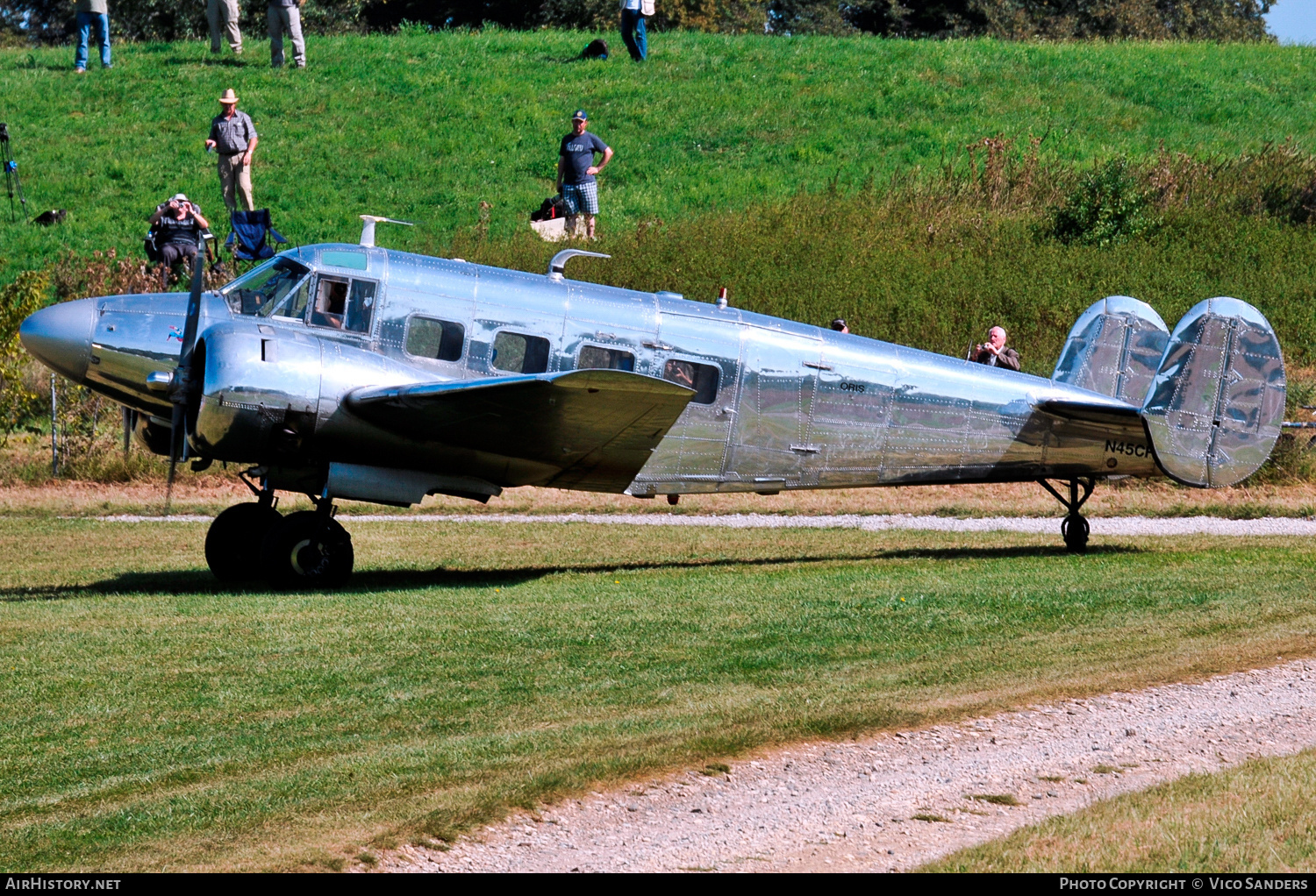 Aircraft Photo of N45CF | Beech G18S | AirHistory.net #709742