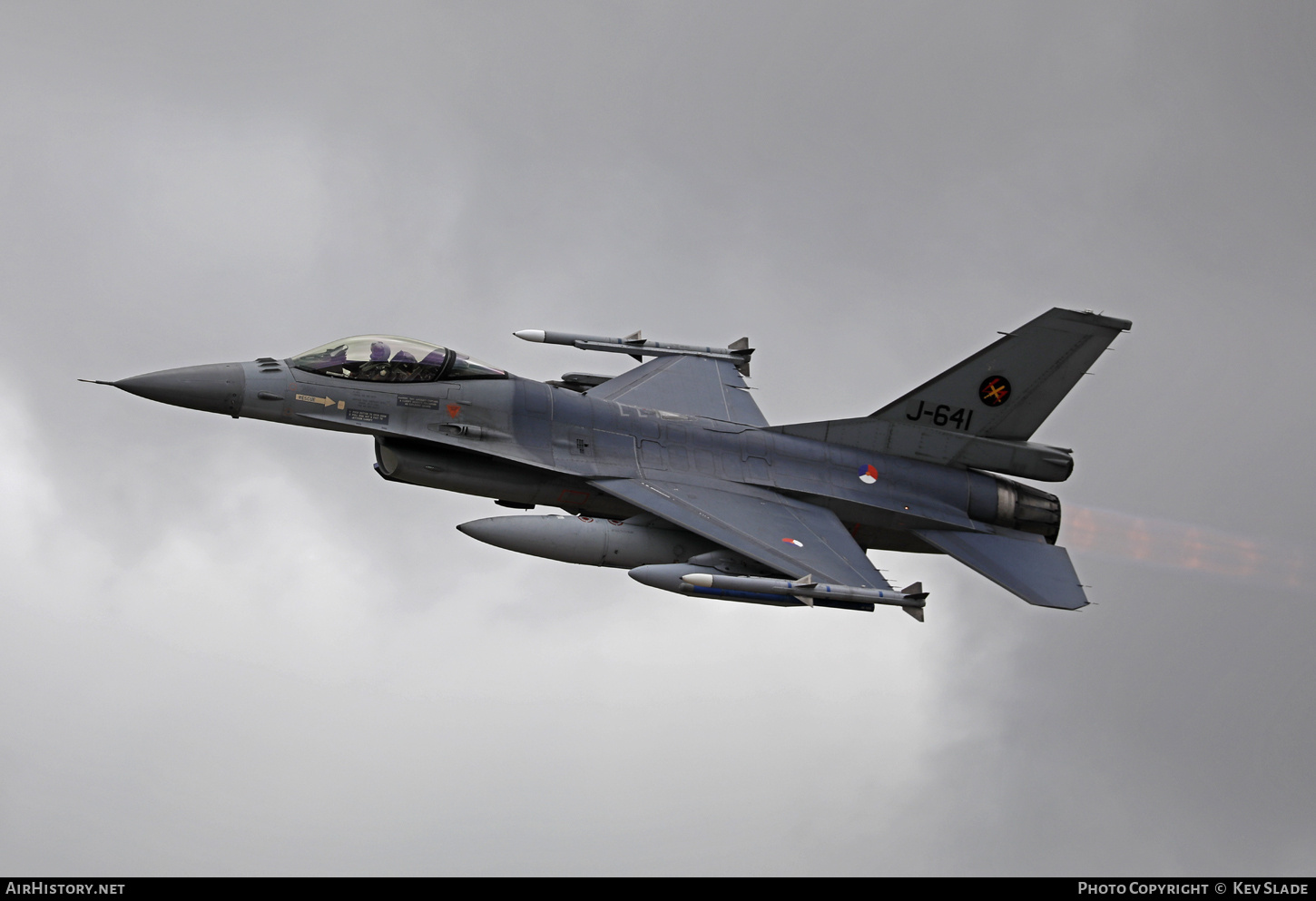 Aircraft Photo of J-641 | General Dynamics F-16AM Fighting Falcon | Netherlands - Air Force | AirHistory.net #709750