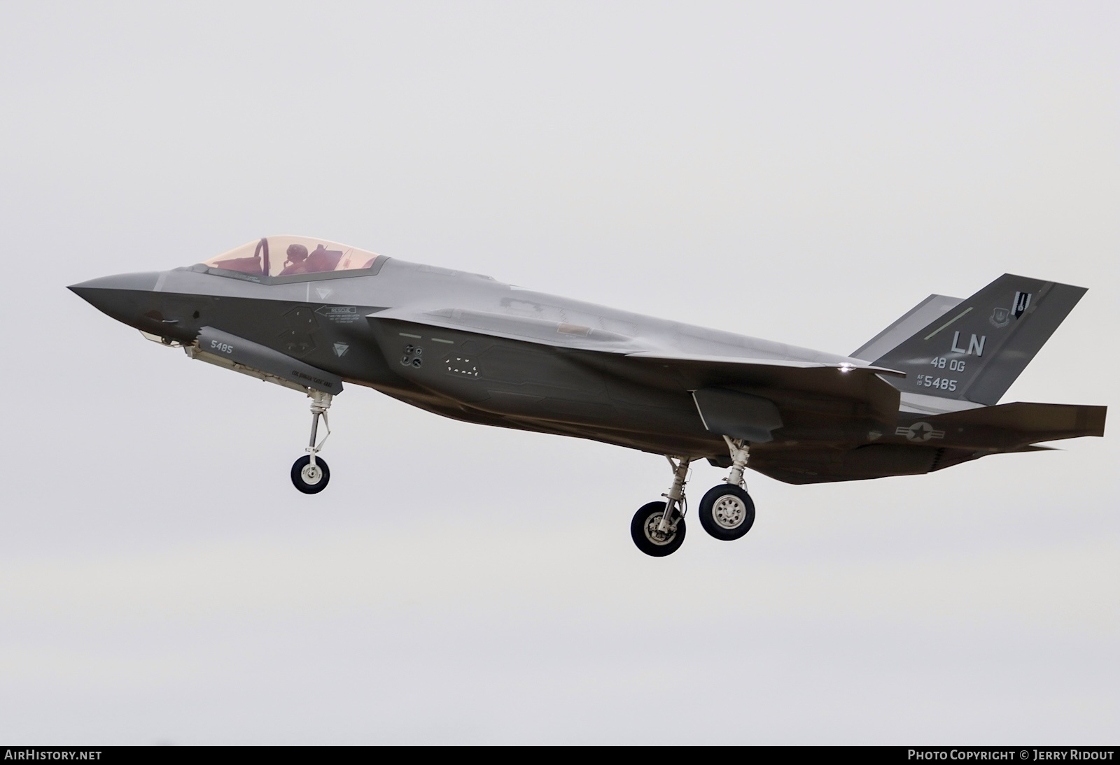 Aircraft Photo of 19-5485 / AF19-5485 | Lockheed Martin F-35A Lightning II | USA - Air Force | AirHistory.net #709756