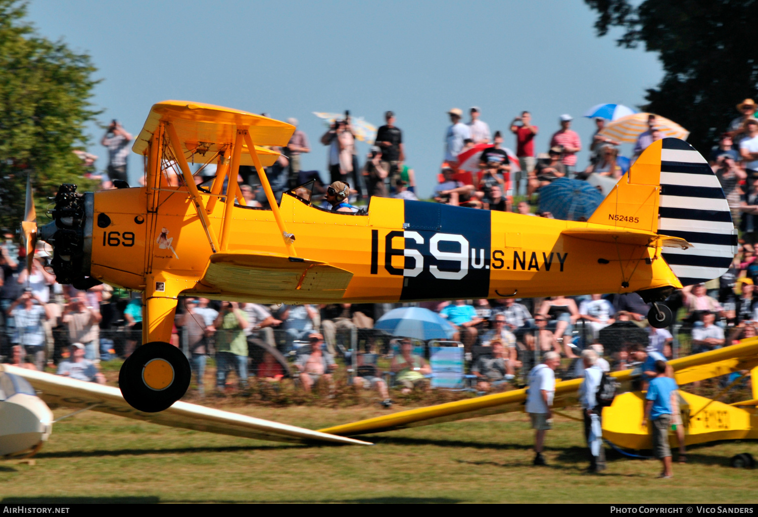Aircraft Photo of N52485 | Boeing PT-17 Kaydet (A75N1) | USA - Navy | AirHistory.net #709758