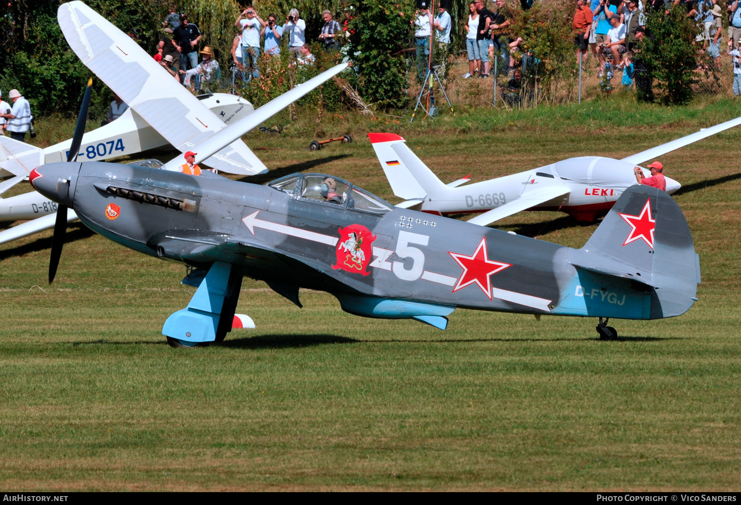 Aircraft Photo of D-FYGJ | Yakovlev Yak-3M | Soviet Union - Air Force | AirHistory.net #709761