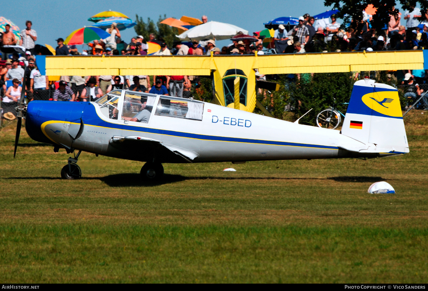 Aircraft Photo of D-EBED | Saab 91B Safir | Lufthansa Flight Training | AirHistory.net #709766