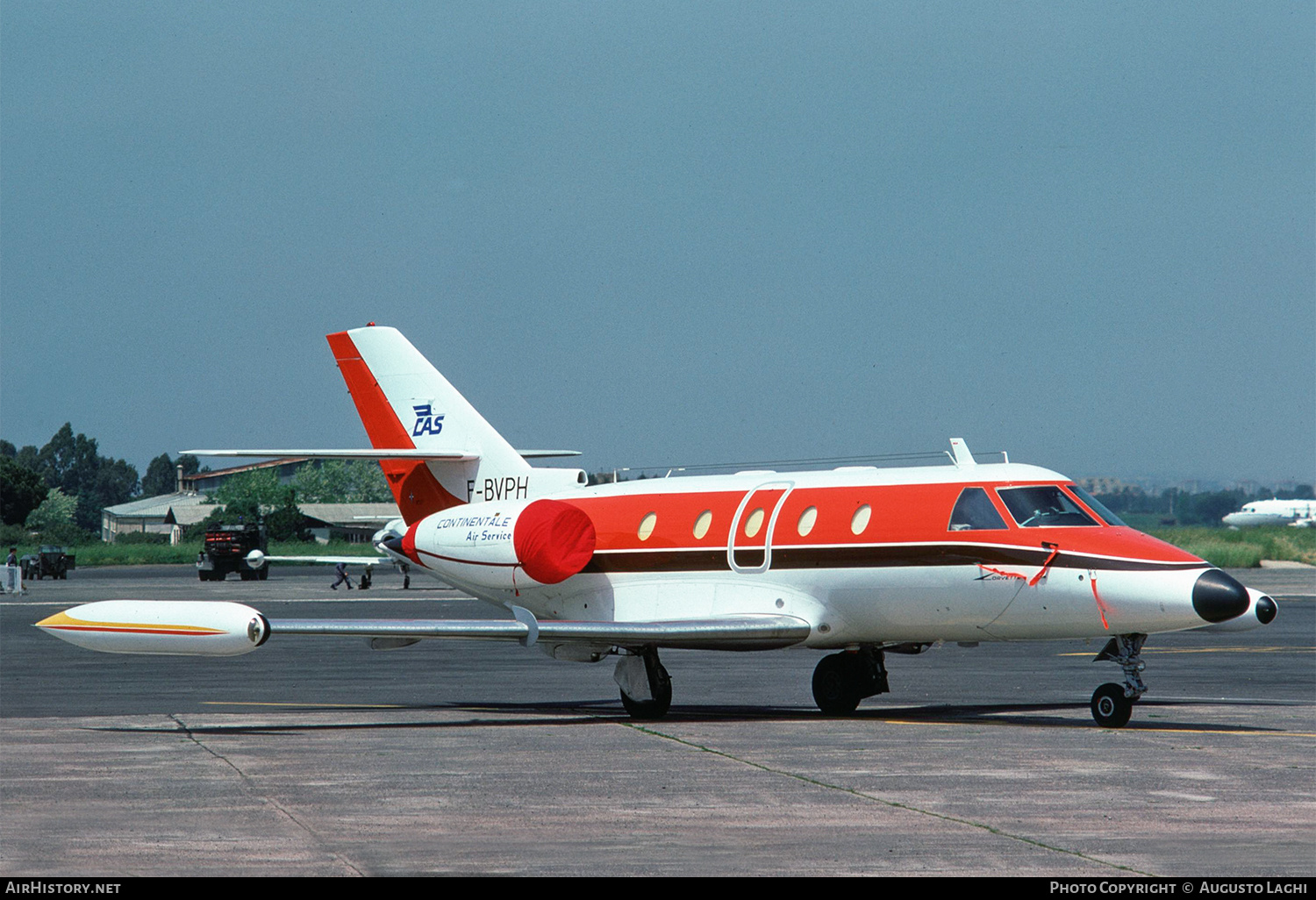 Aircraft Photo of F-BVPH | Aerospatiale SN-601 Corvette 100 | Continentale Air Service - CAS | AirHistory.net #709801