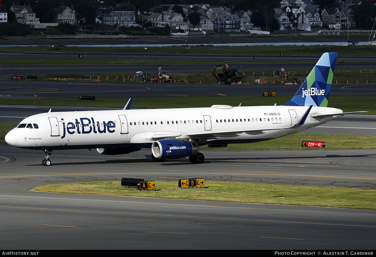 Aircraft Photo of N999JQ | Airbus A321-231 | JetBlue Airways | AirHistory.net #709802