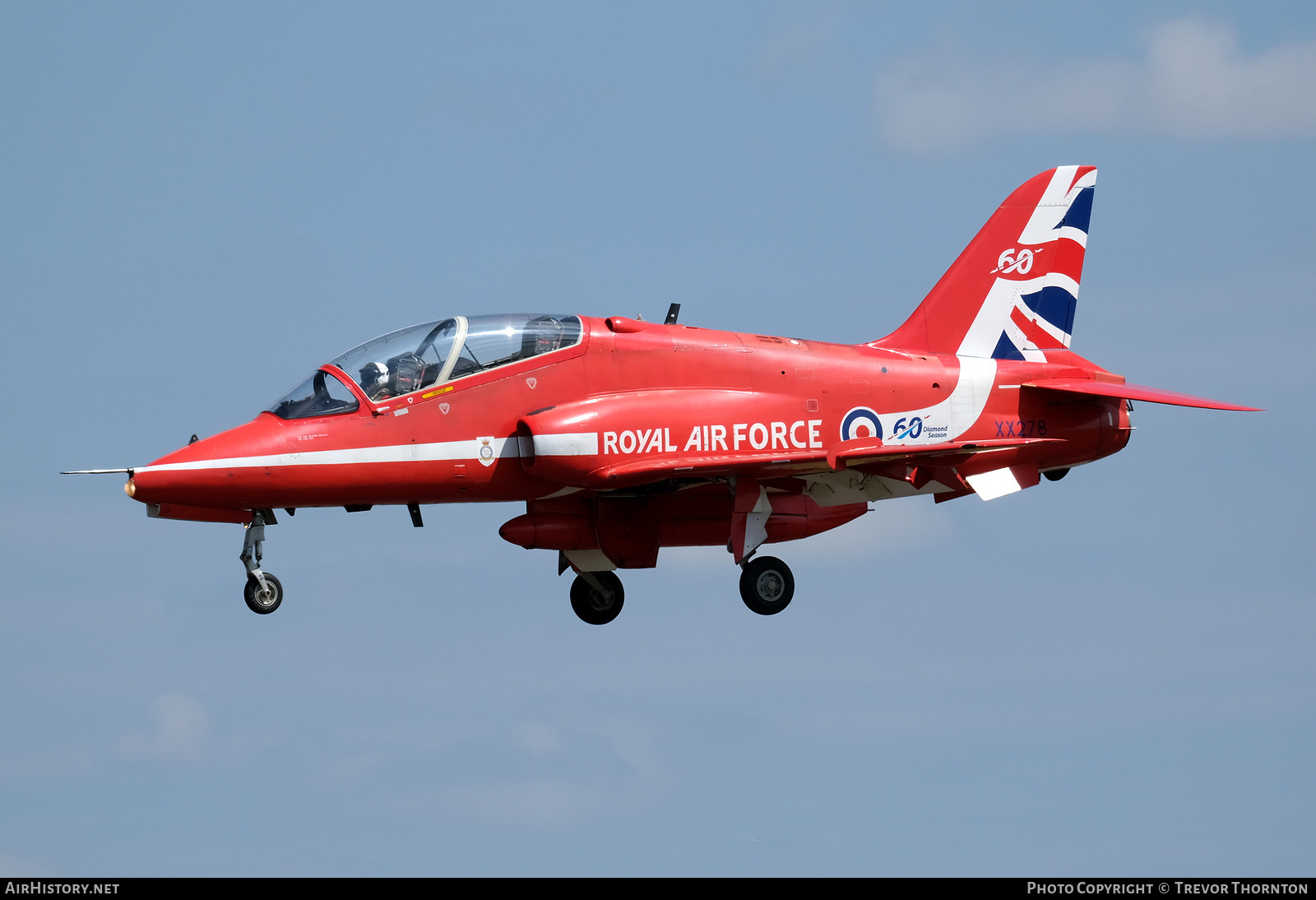 Aircraft Photo of XX278 | British Aerospace Hawk T.1A | UK - Air Force | AirHistory.net #709827
