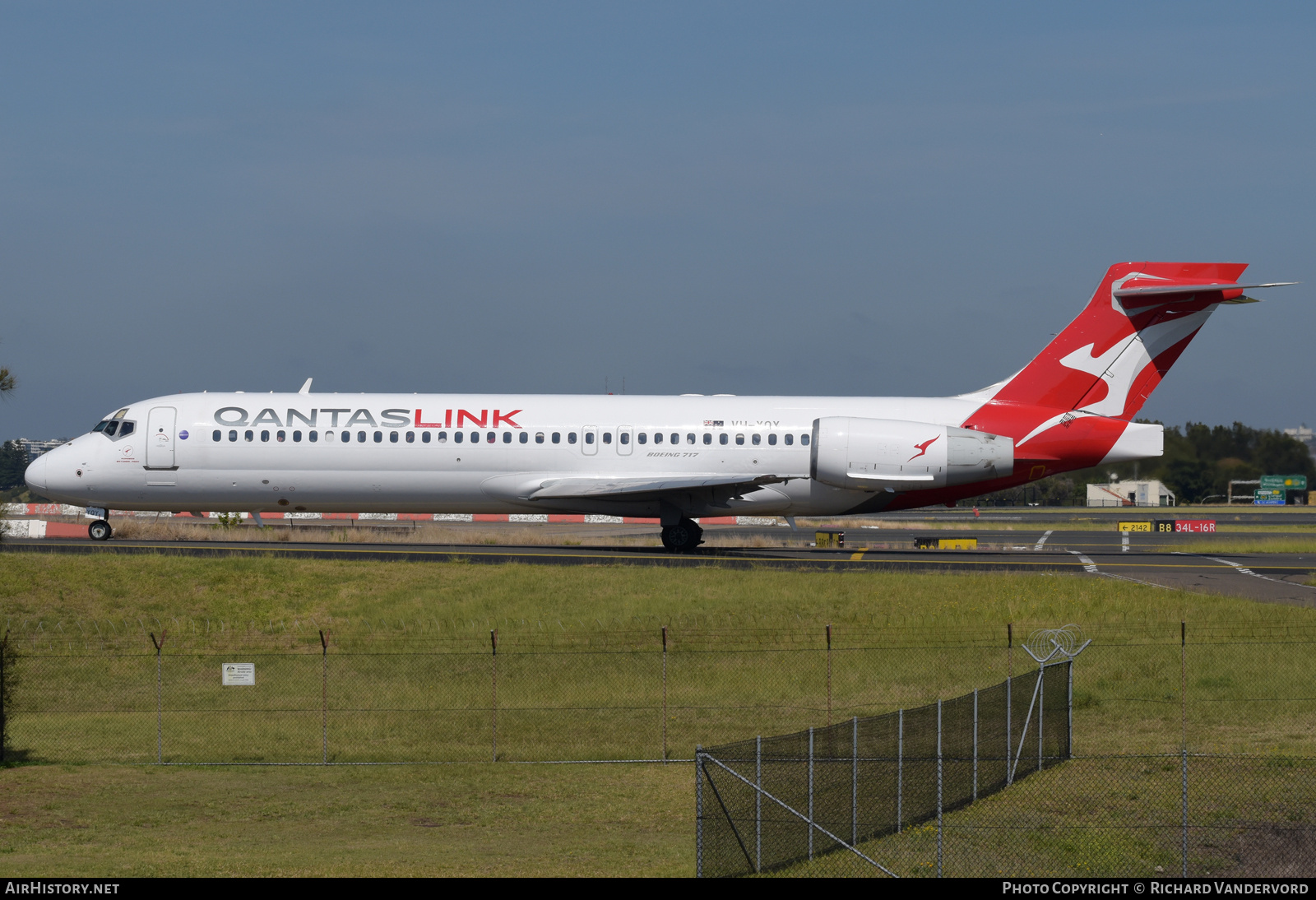 Aircraft Photo of VH-YQY | Boeing 717-2K9 | QantasLink | AirHistory.net #709836