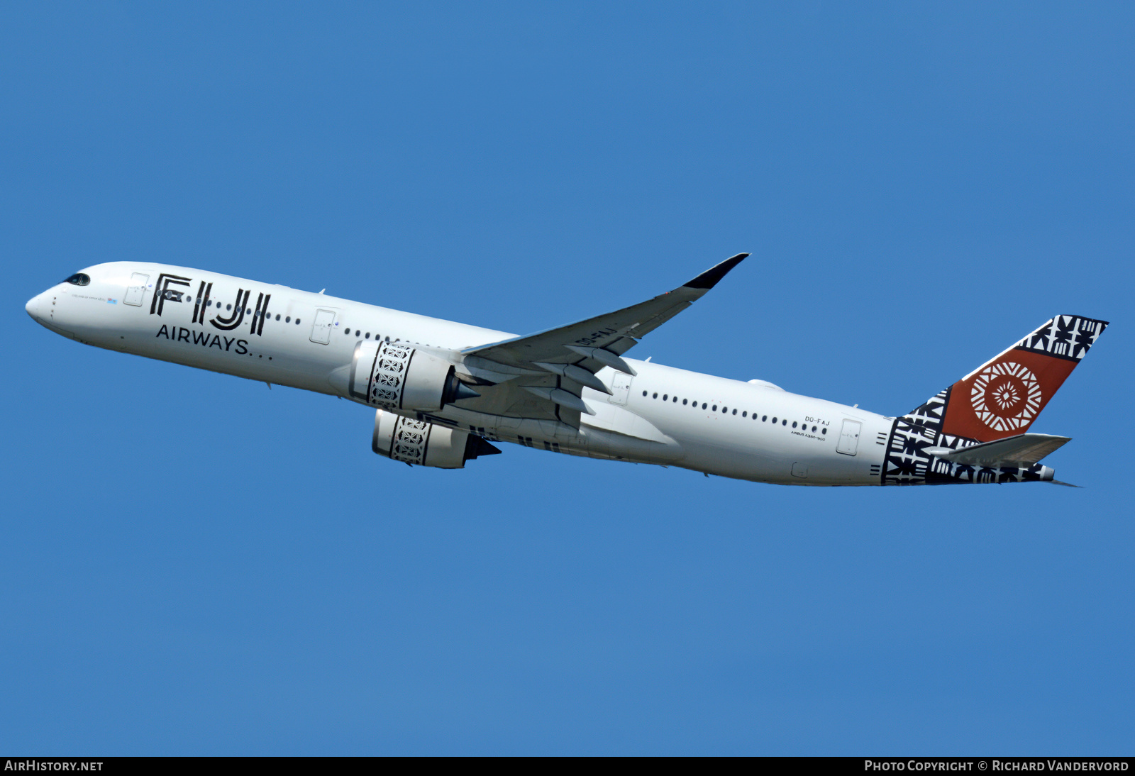 Aircraft Photo of DQ-FAJ | Airbus A350-941 | Fiji Airways | AirHistory.net #709858
