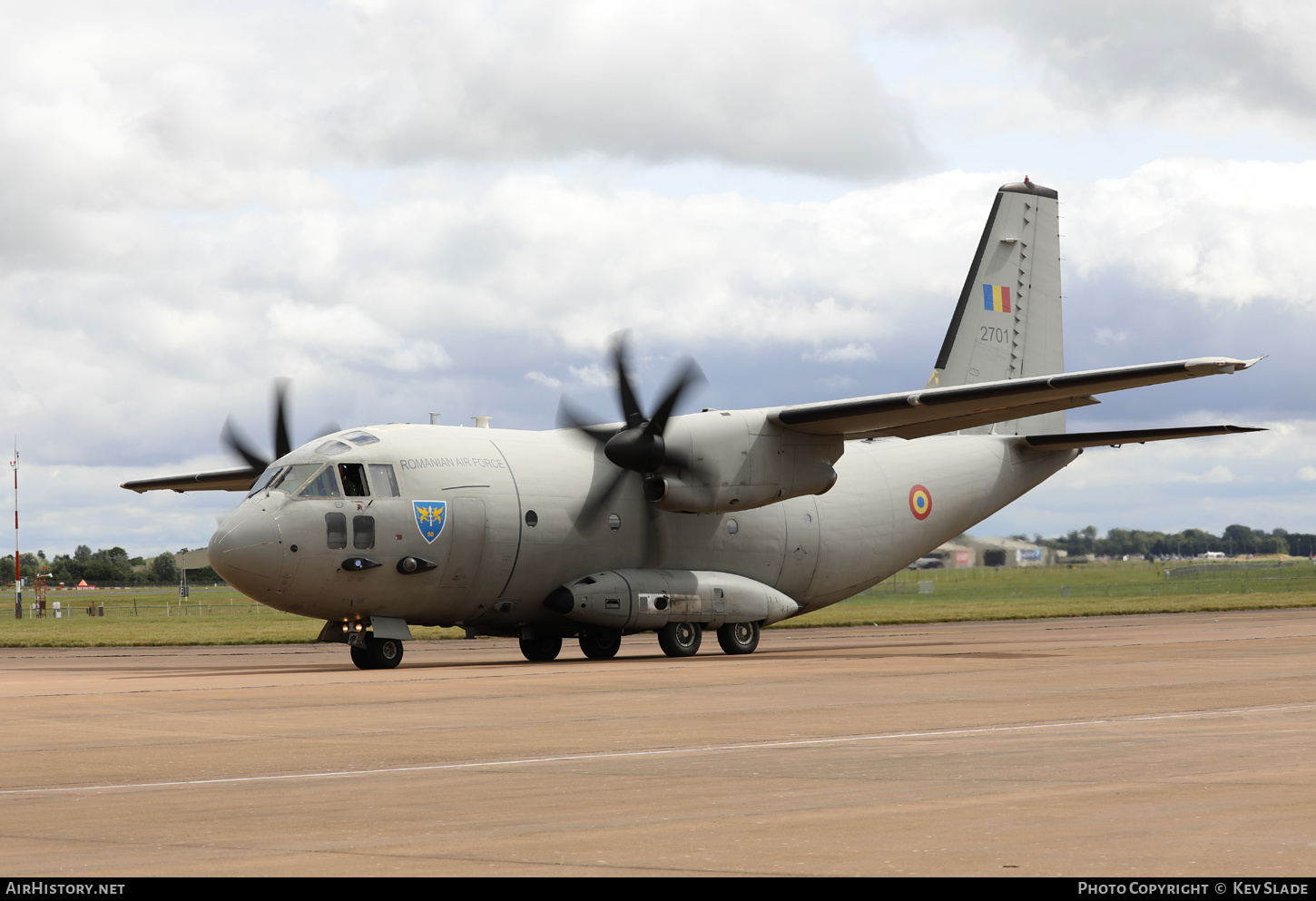Aircraft Photo of 2701 | Alenia C-27J Spartan | Romania - Air Force | AirHistory.net #709877