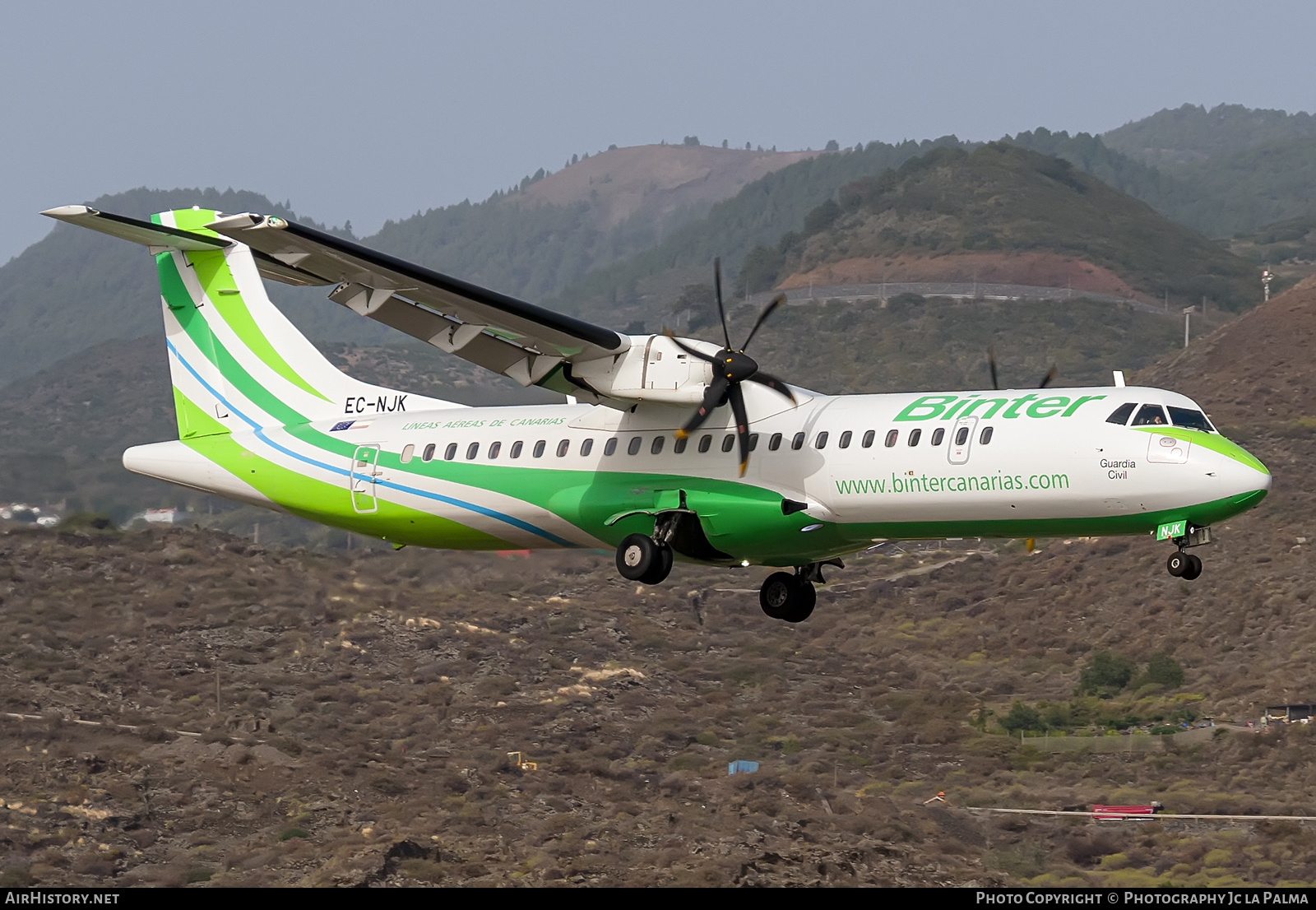 Aircraft Photo of EC-NJK | ATR ATR-72-600 (ATR-72-212A) | Binter Canarias | AirHistory.net #709878