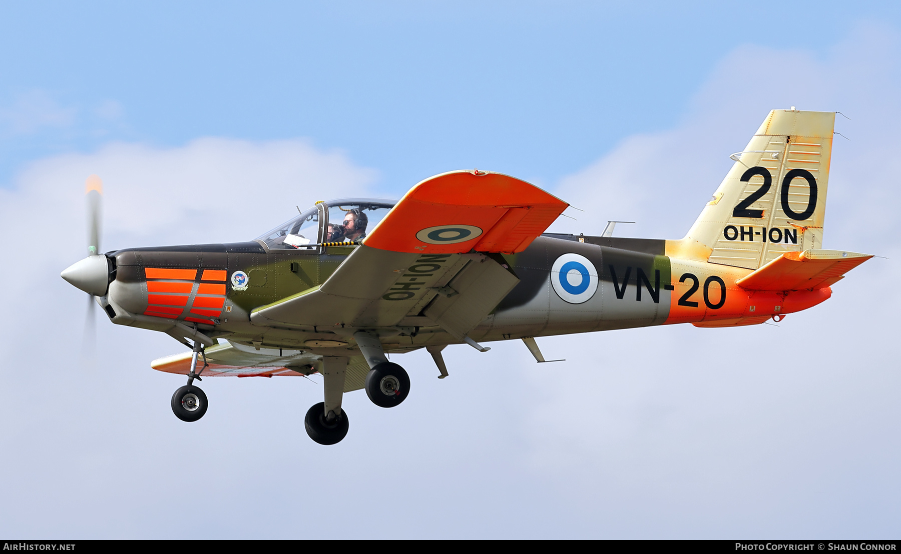 Aircraft Photo of OH-ION / VN-20 | Valmet L-70 Vinka | Finland - Air Force | AirHistory.net #709896