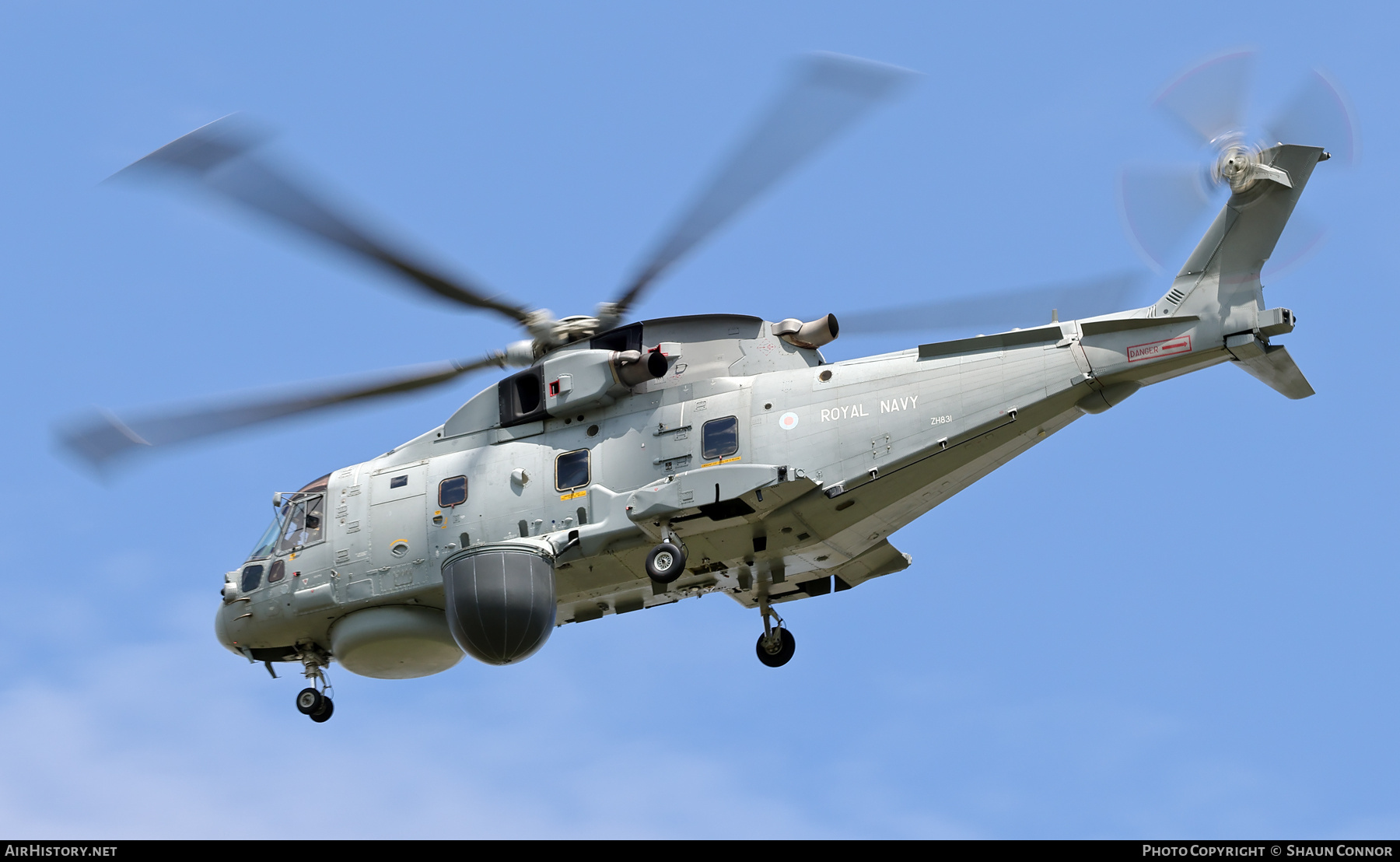 Aircraft Photo of ZH831 | EHI EH101-111 Merlin HM2 | UK - Navy | AirHistory.net #709899