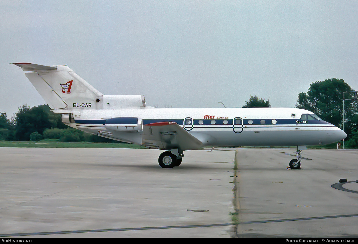 Aircraft Photo of EL-CAR | Yakovlev Yak-40 | Ales Airlines | AirHistory.net #709900