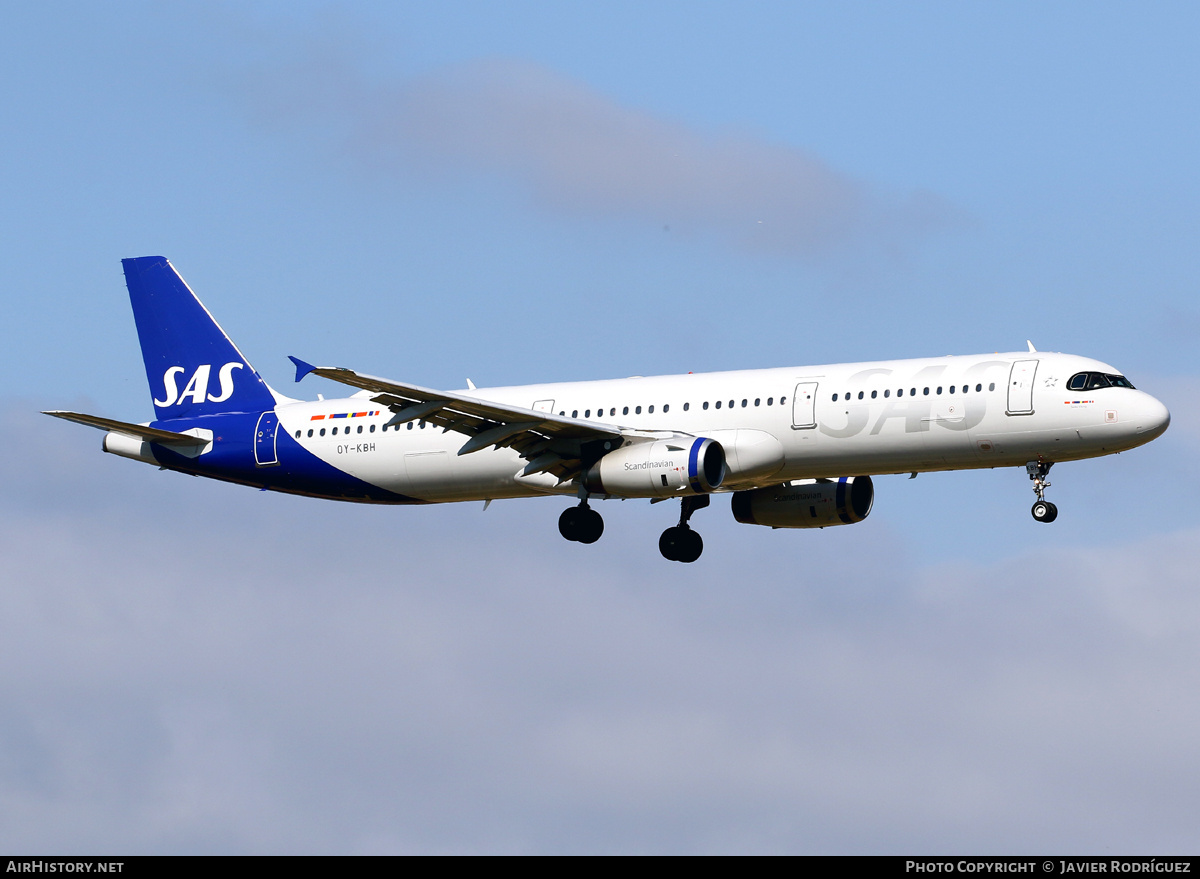Aircraft Photo of OY-KBH | Airbus A321-232 | Scandinavian Airlines - SAS | AirHistory.net #709920