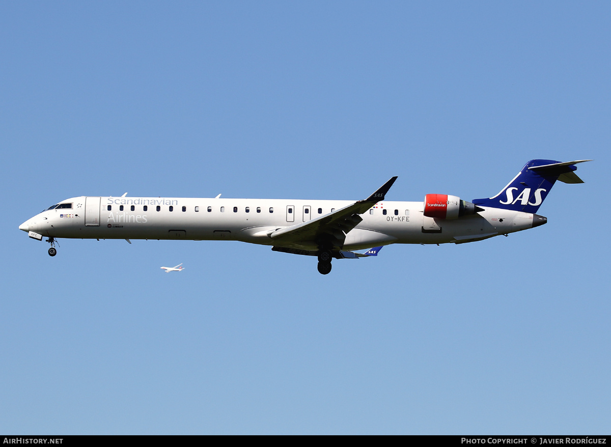 Aircraft Photo of OY-KFF | Bombardier CRJ-900LR (CL-600-2D24) | Scandinavian Airlines - SAS | AirHistory.net #709948