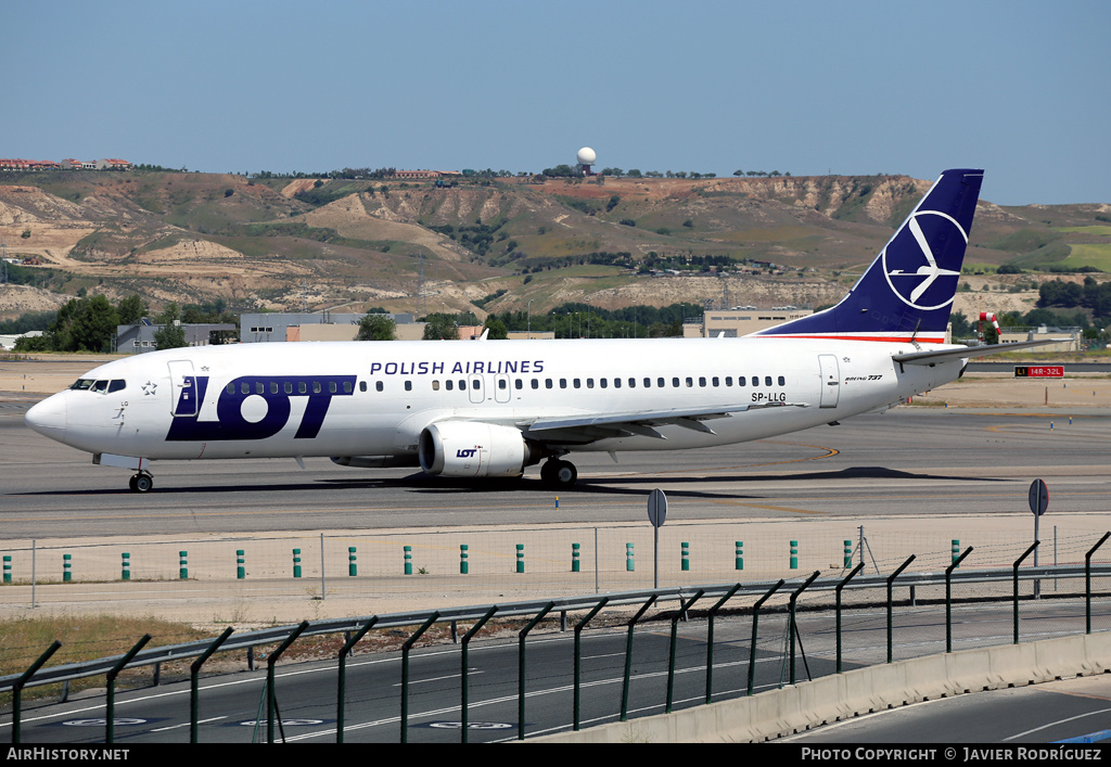 Aircraft Photo of SP-LLG | Boeing 737-45D | LOT Polish Airlines - Polskie Linie Lotnicze | AirHistory.net #709957