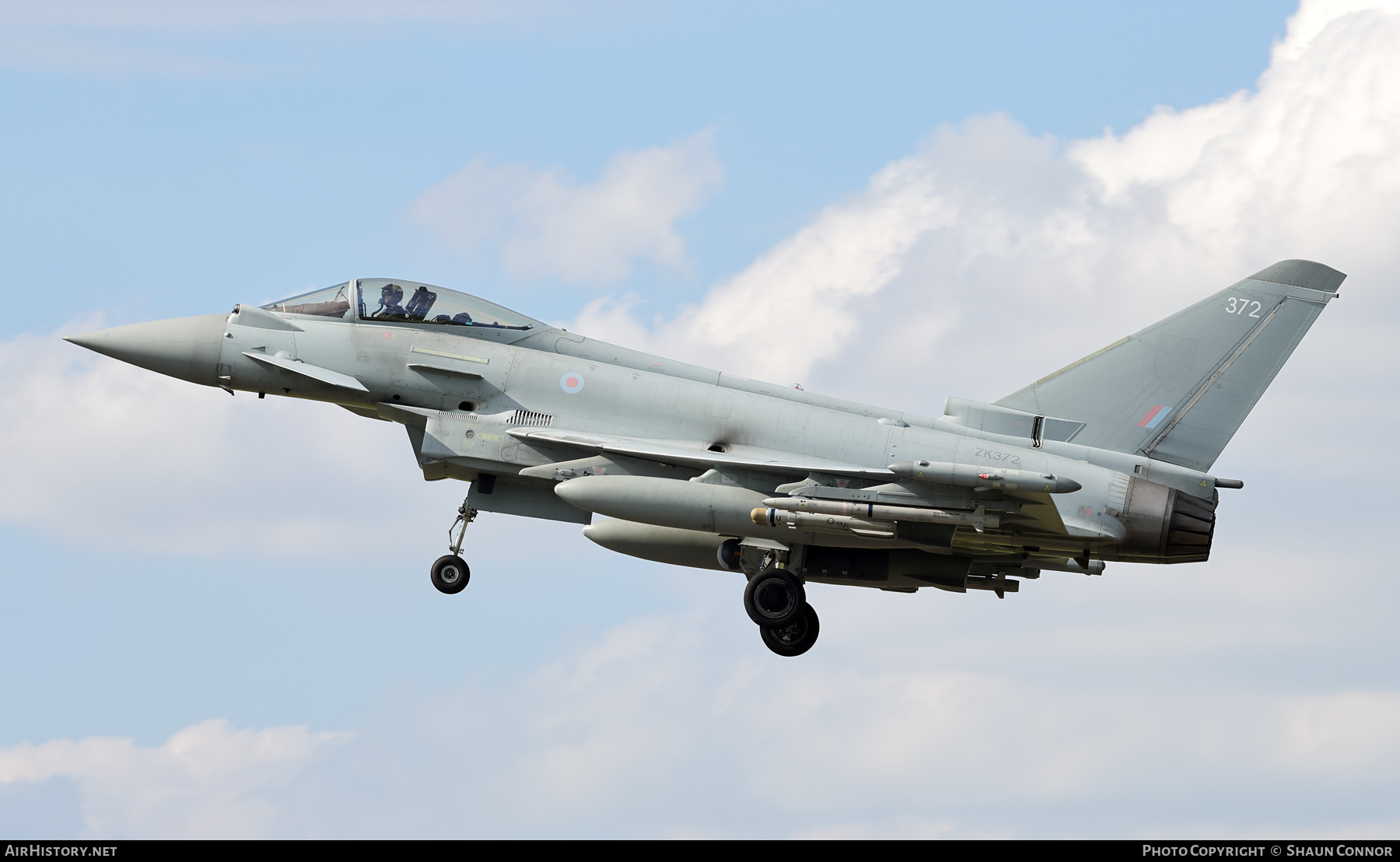 Aircraft Photo of ZK372 | Eurofighter EF-2000 Typhoon FGR4 | UK - Air Force | AirHistory.net #709976