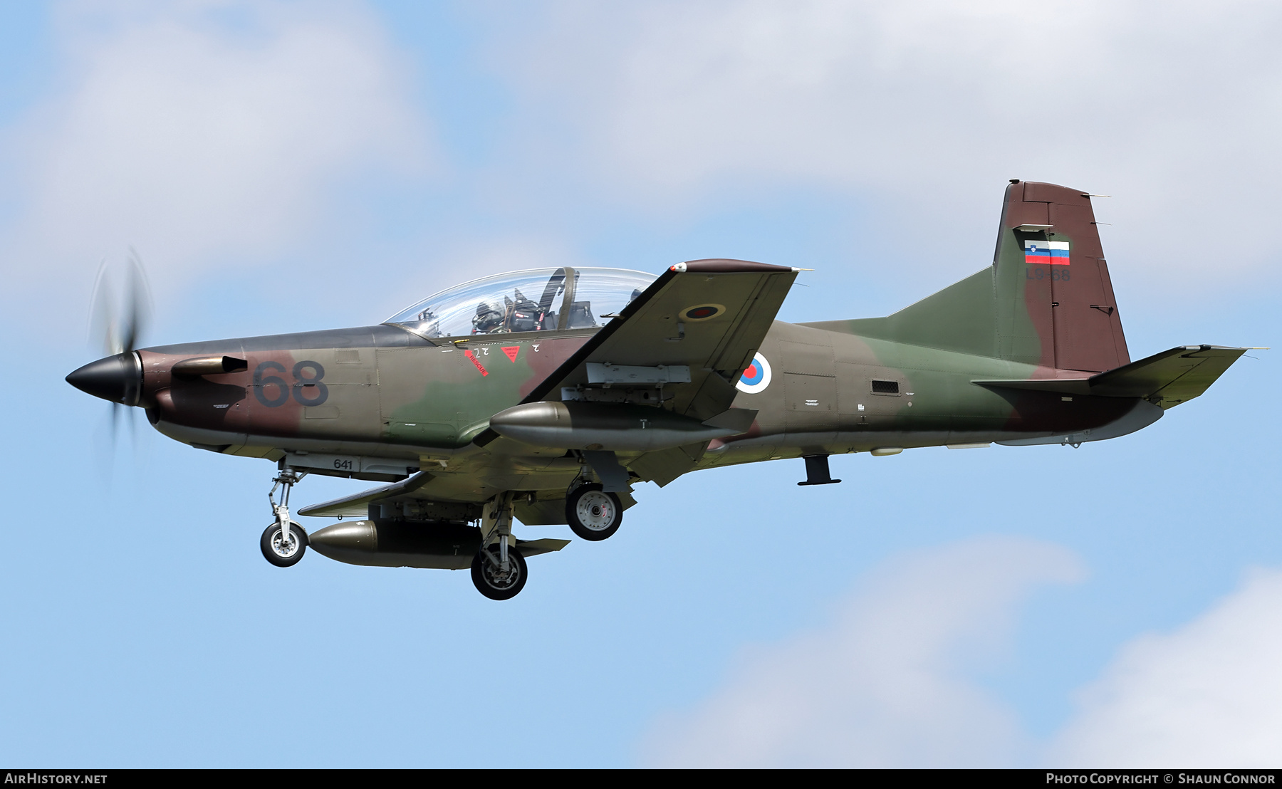 Aircraft Photo of L9-68 | Pilatus PC-9M Hudournik | Slovenia - Air Force | AirHistory.net #709990