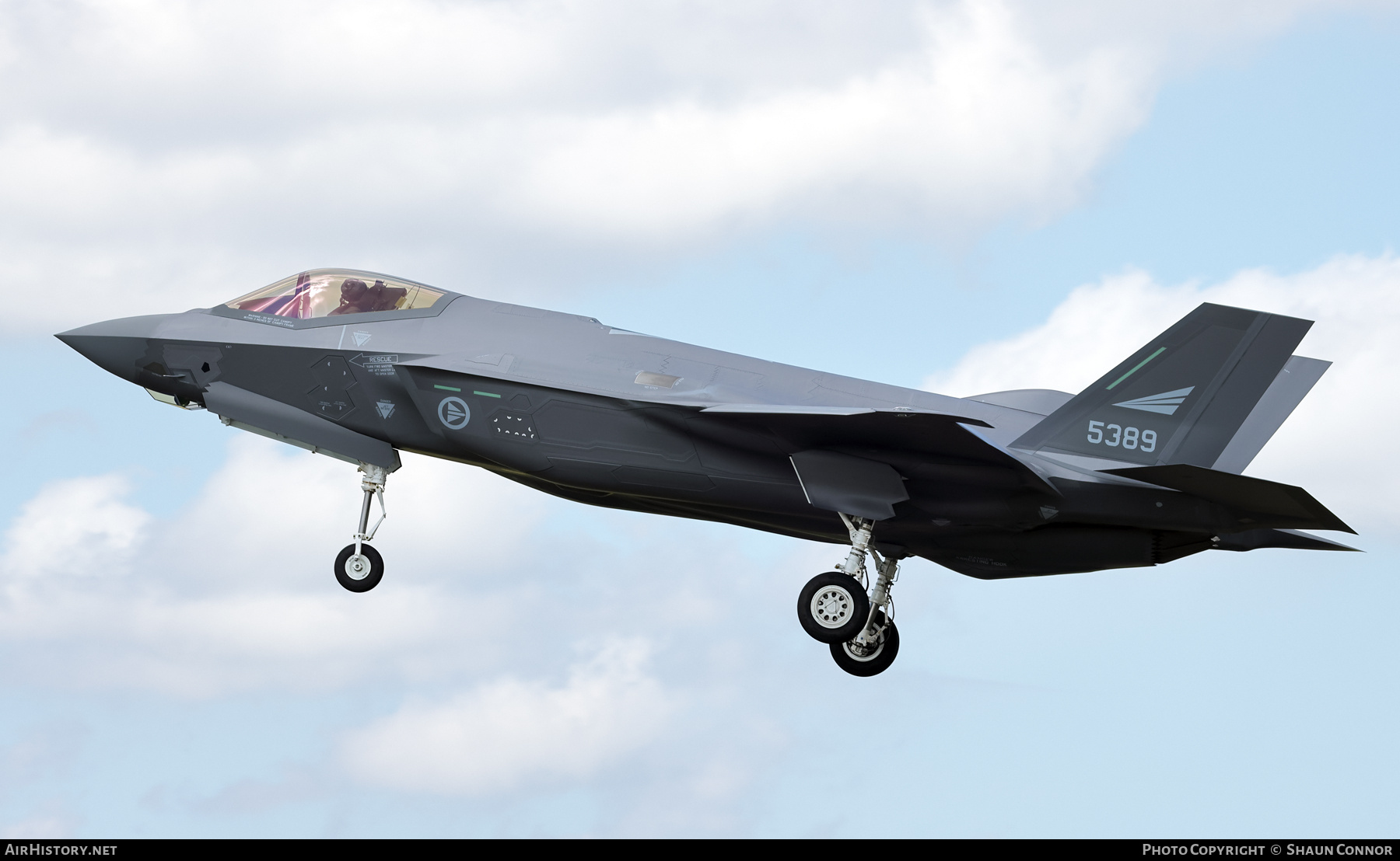 Aircraft Photo of 5389 | Lockheed Martin F-35A Lightning II | Norway - Air Force | AirHistory.net #709994