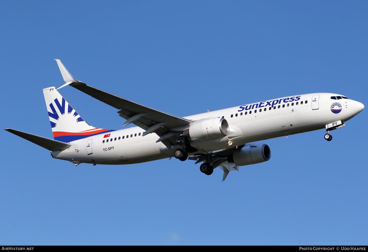 Aircraft Photo of TC-SPY | Boeing 737-8EH | SunExpress | AirHistory.net #709999