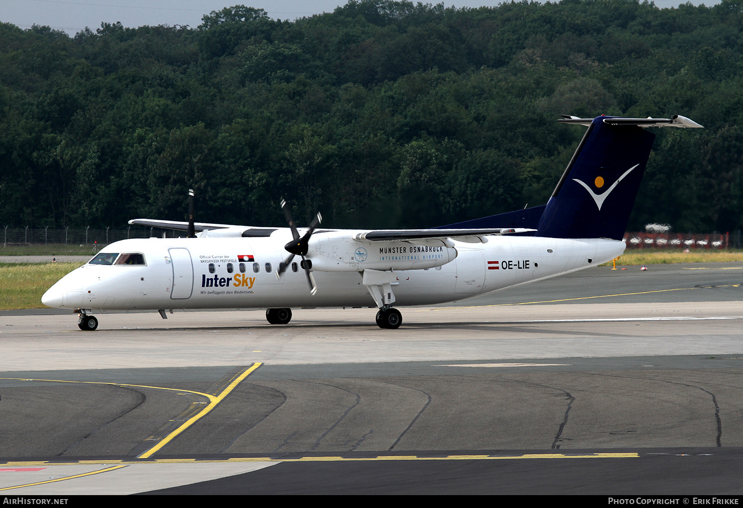 Aircraft Photo of OE-LIE | Bombardier DHC-8-315Q Dash 8 | InterSky | AirHistory.net #710035