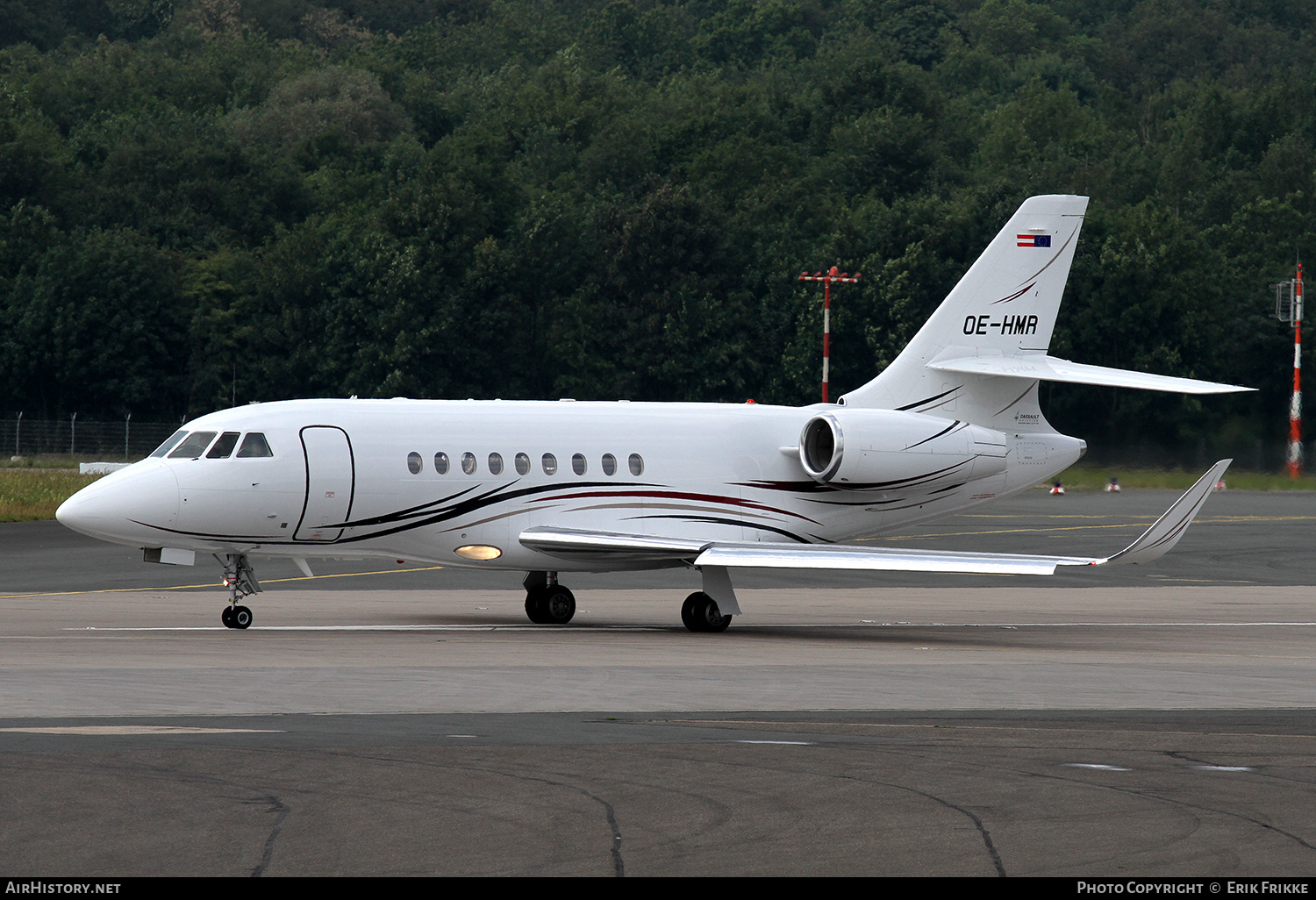 Aircraft Photo of OE-HMR | Dassault Falcon 2000LX | AirHistory.net #710039