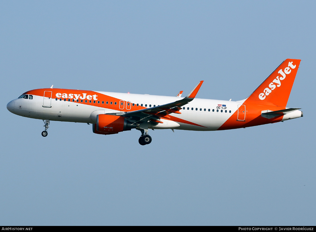 Aircraft Photo of OE-IJF | Airbus A320-214 | EasyJet | AirHistory.net #710046