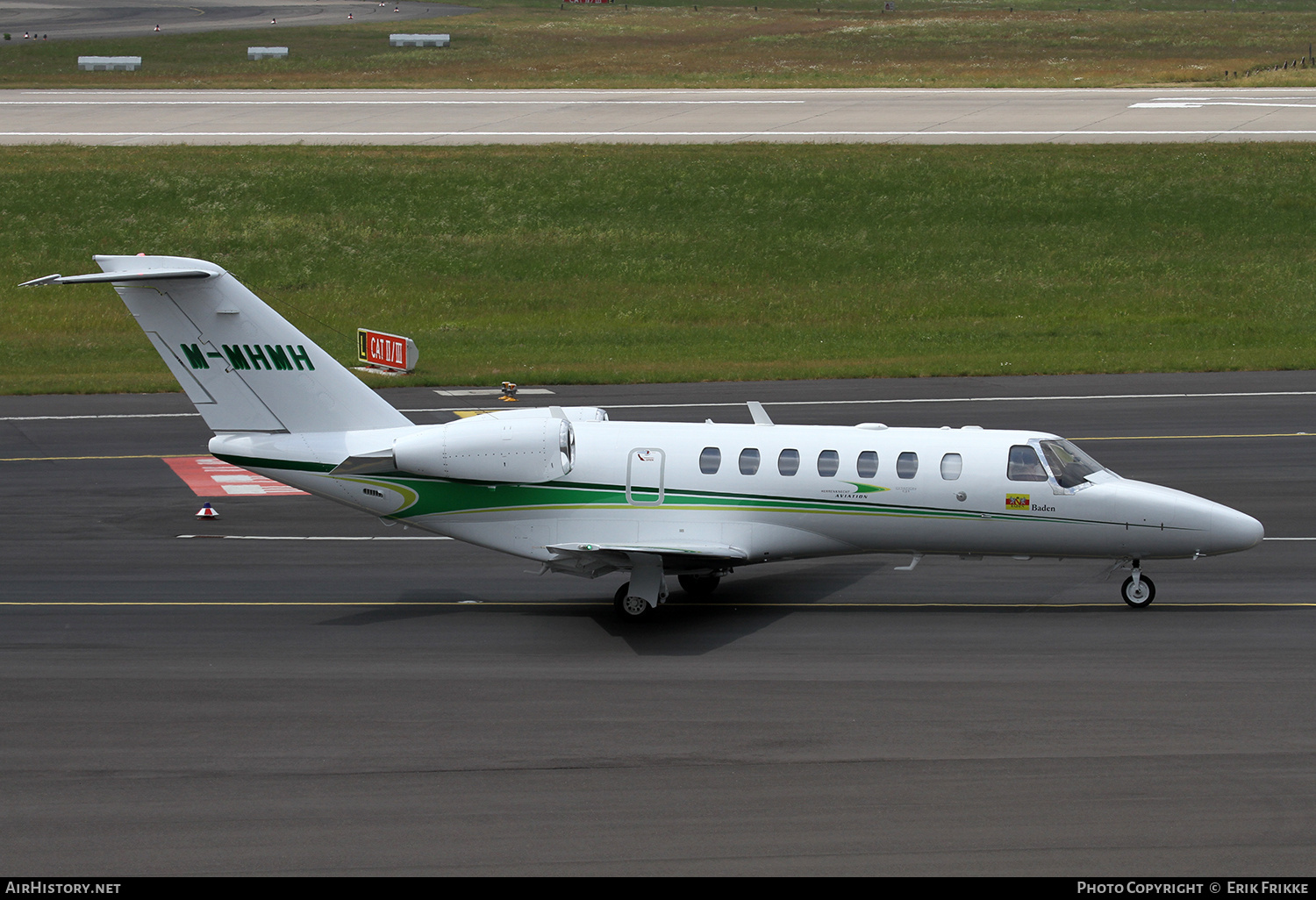 Aircraft Photo of M-MHMH | Cessna 525B CitationJet CJ3 | Herrenknecht Aviation | AirHistory.net #710048