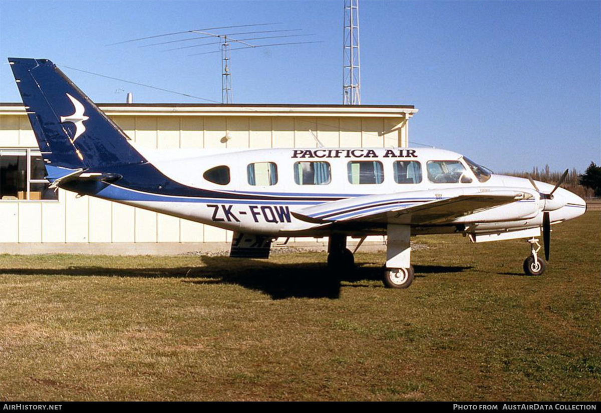 Aircraft Photo of ZK-FQW | Piper PA-31-350 Navajo Chieftain | Pacifica Air | AirHistory.net #710053