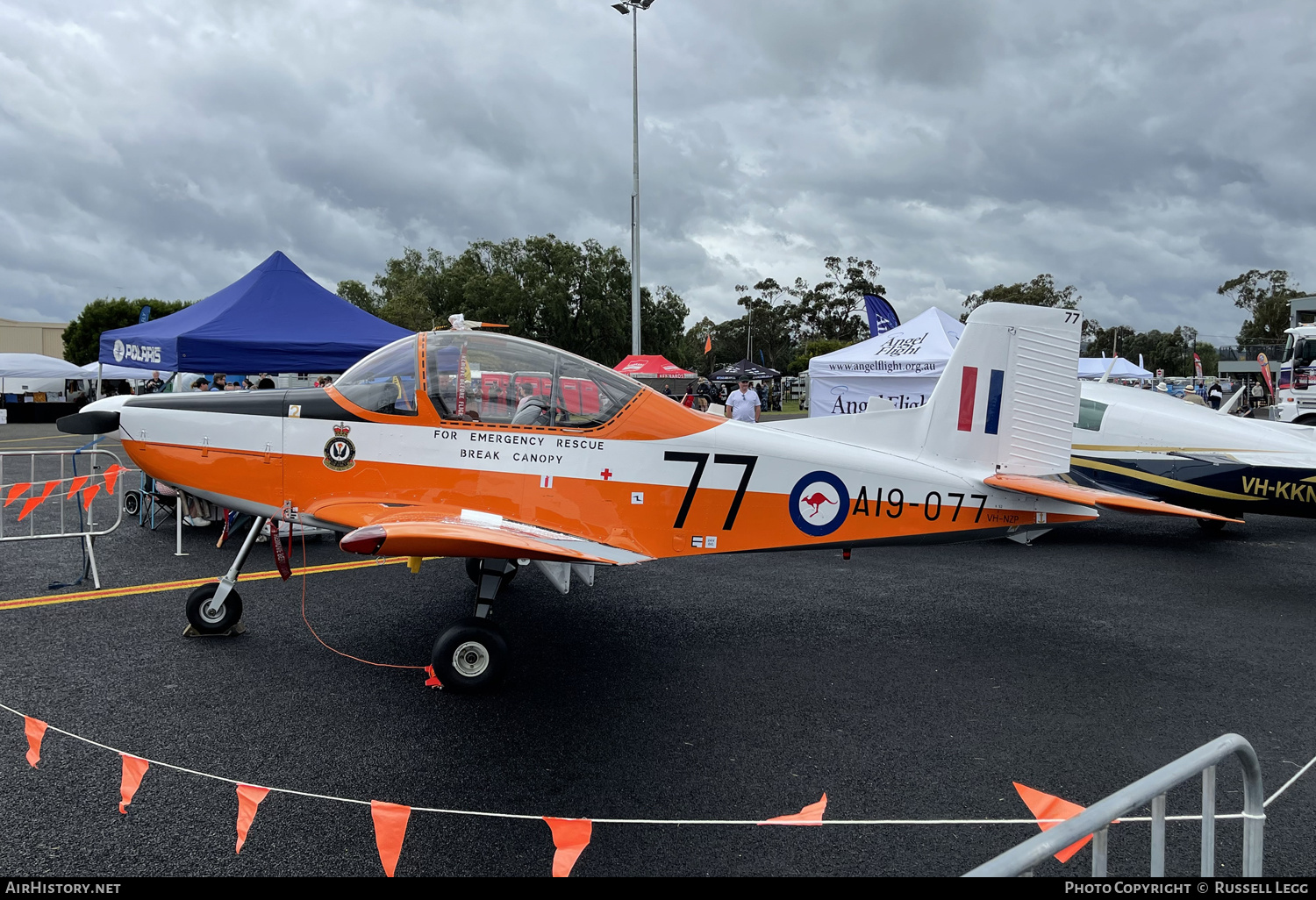Aircraft Photo of VH-NZP / A19-077 | New Zealand CT-4A Airtrainer | Australia - Air Force | AirHistory.net #710063