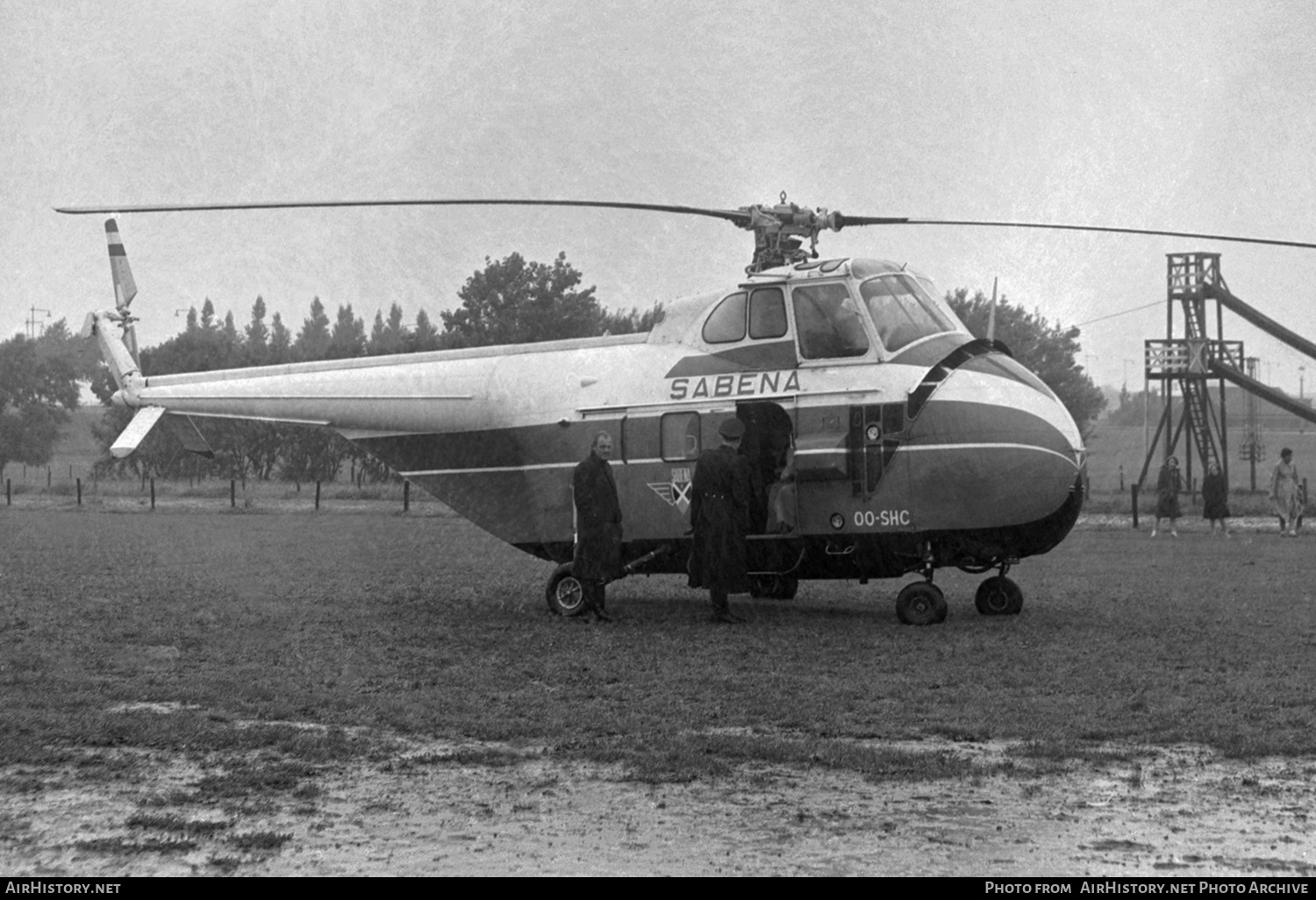Aircraft Photo of OO-SHC | Sikorsky S-55 | Sabena | AirHistory.net #710068