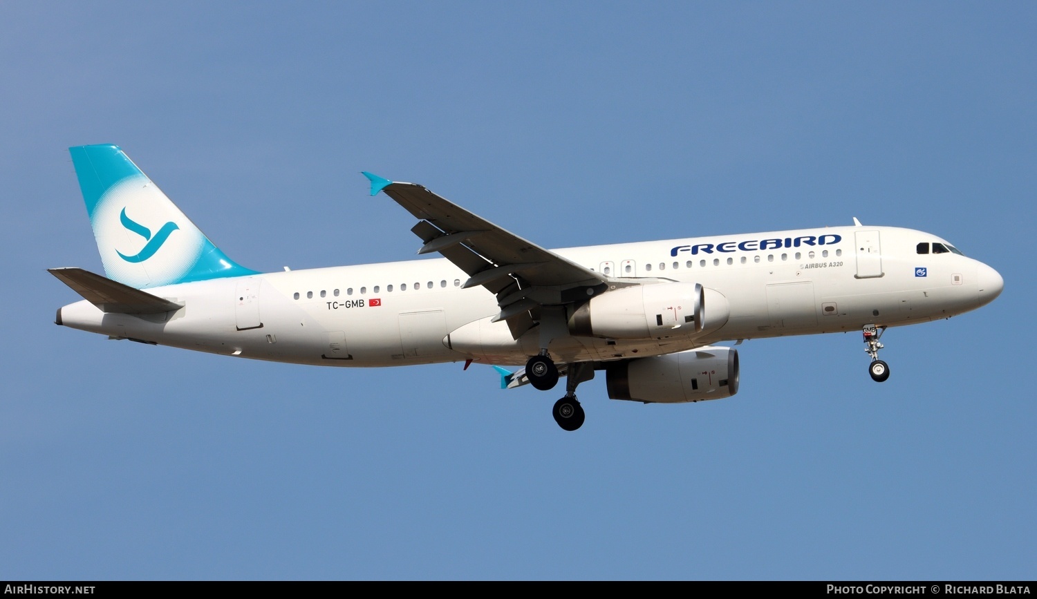 Aircraft Photo of TC-GMB | Airbus A320-232 | Freebird Airlines | AirHistory.net #710097