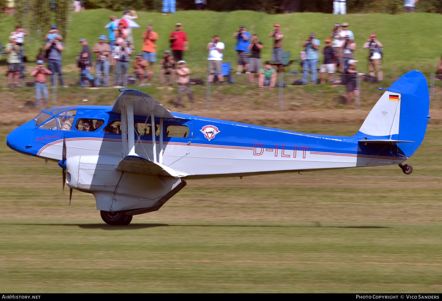 Aircraft Photo of D-ILIT | De Havilland D.H. 89A Dragon Rapide | Fliegendes Museum | AirHistory.net #710105