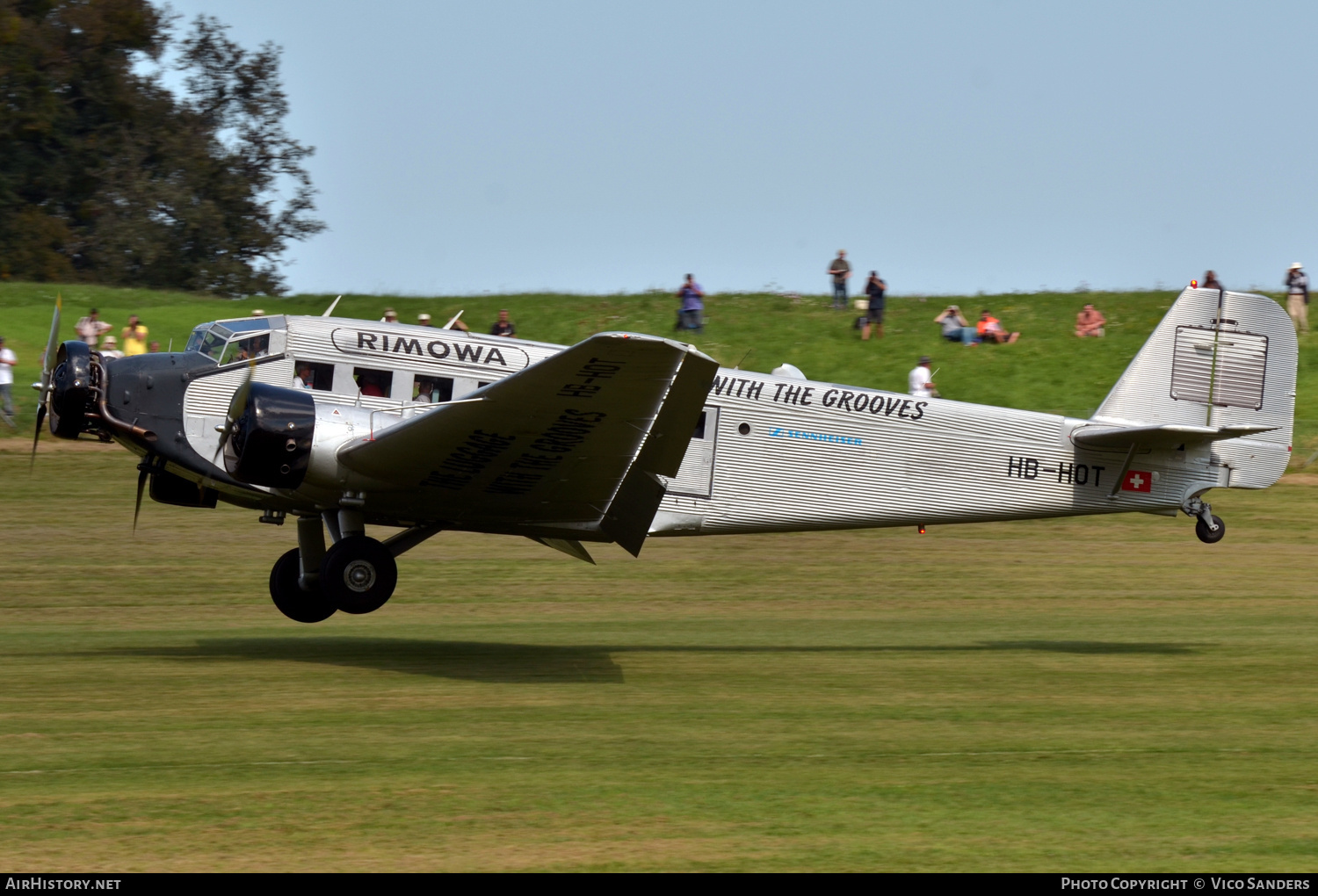Aircraft Photo of HB-HOT | Junkers Ju 52/3m ge | Ju-Air | AirHistory.net #710110