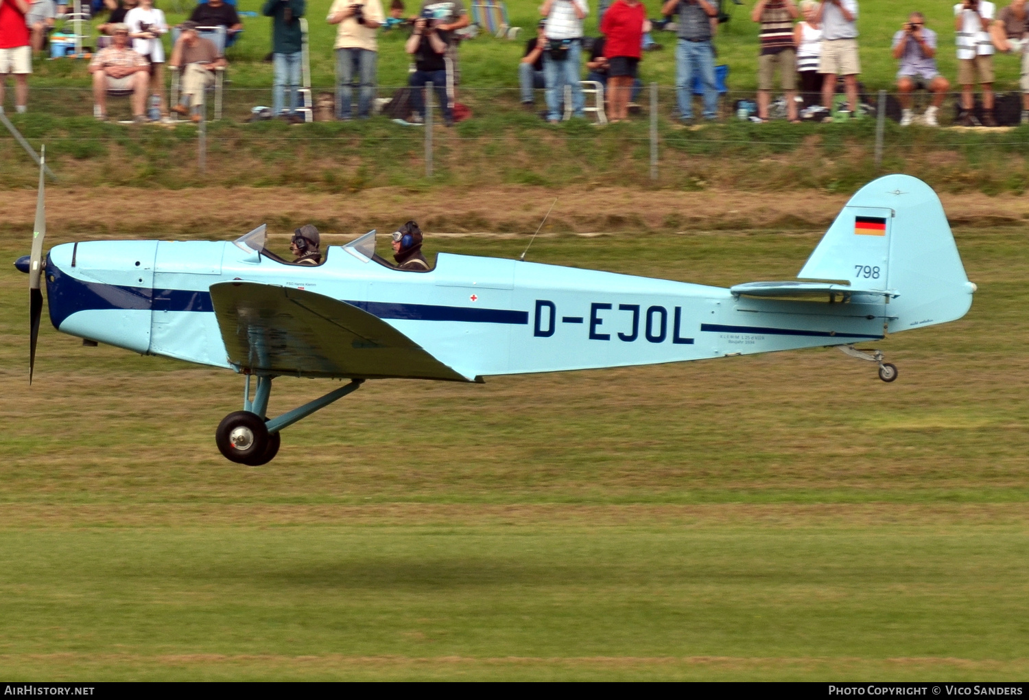 Aircraft Photo of D-EJOL | Klemm L-25D VII R | AirHistory.net #710119