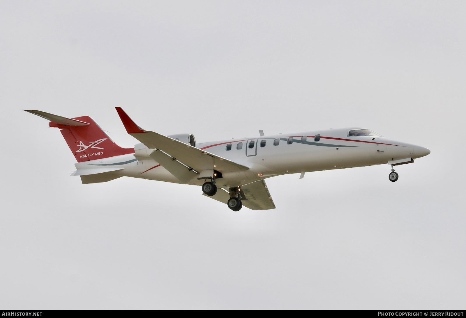 Aircraft Photo of OO-DOC | Learjet 45 | ASL Fly Med | AirHistory.net #710143