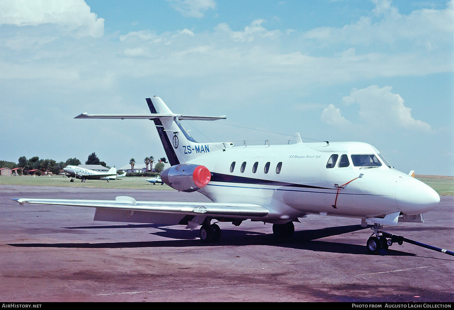Aircraft Photo of ZS-MAN | Hawker Siddeley HS-125-1B/522 | AirHistory.net #710149