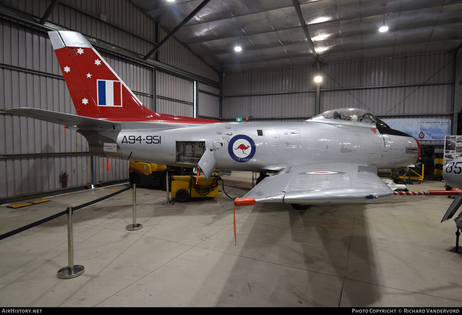 Aircraft Photo of A94-951 | Commonwealth CA-27 Sabre Mk32 | Australia - Air Force | AirHistory.net #710157