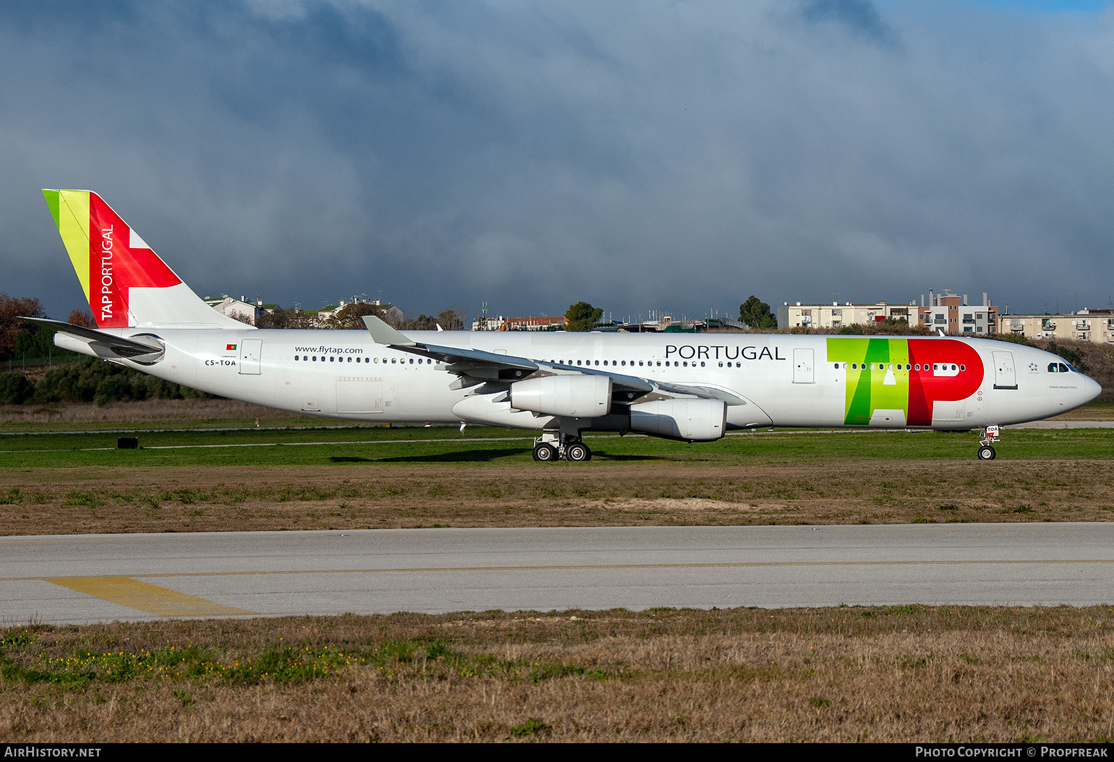 Aircraft Photo of CS-TOA | Airbus A340-312 | TAP Portugal | AirHistory.net #710171