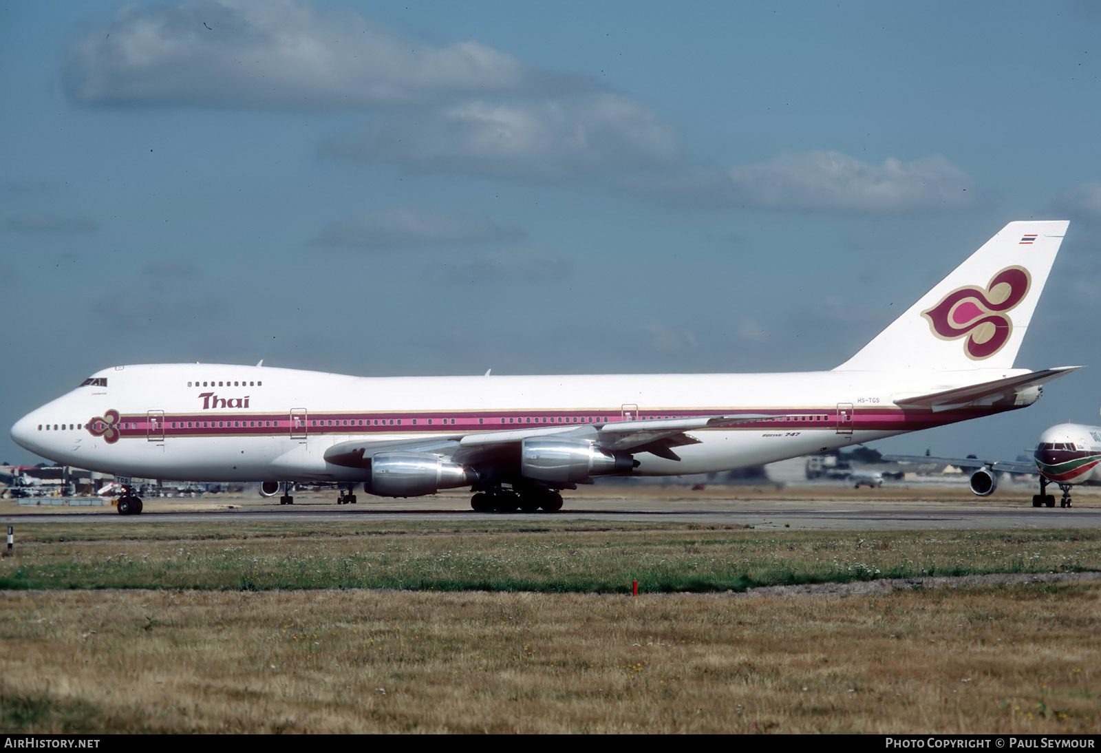 Aircraft Photo of HS-TGS | Boeing 747-2D7B | Thai Airways International | AirHistory.net #710175