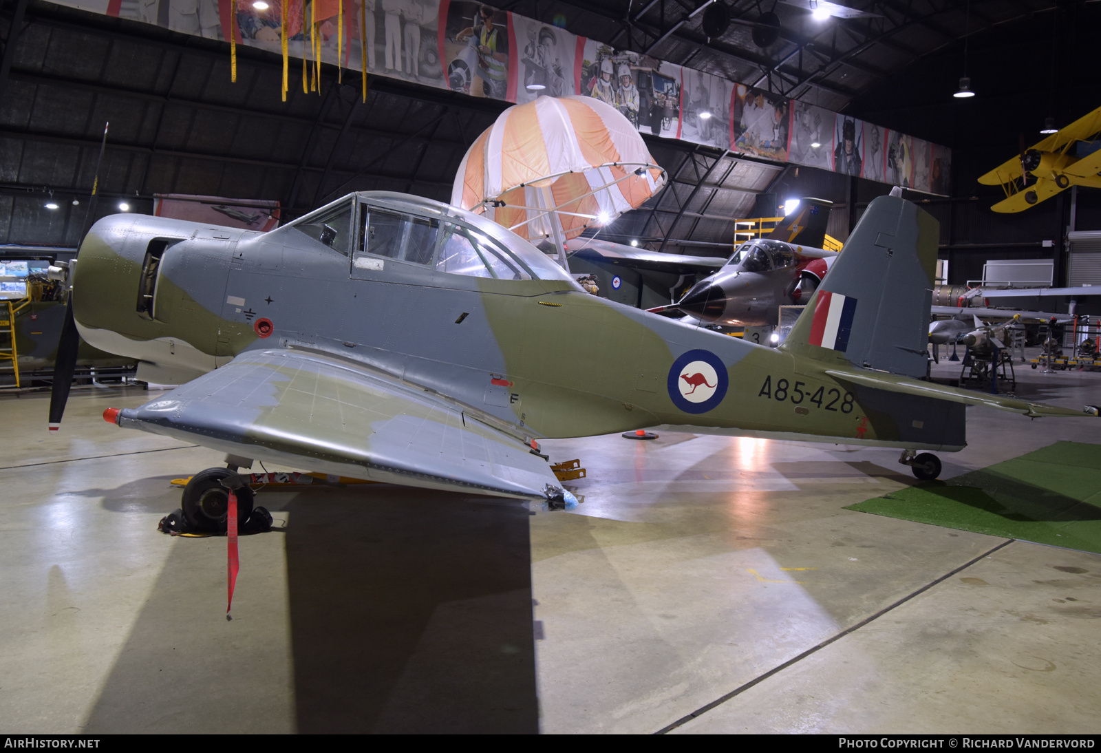 Aircraft Photo of A85-428 | Commonwealth CA-25 Winjeel | Australia - Air Force | AirHistory.net #710181