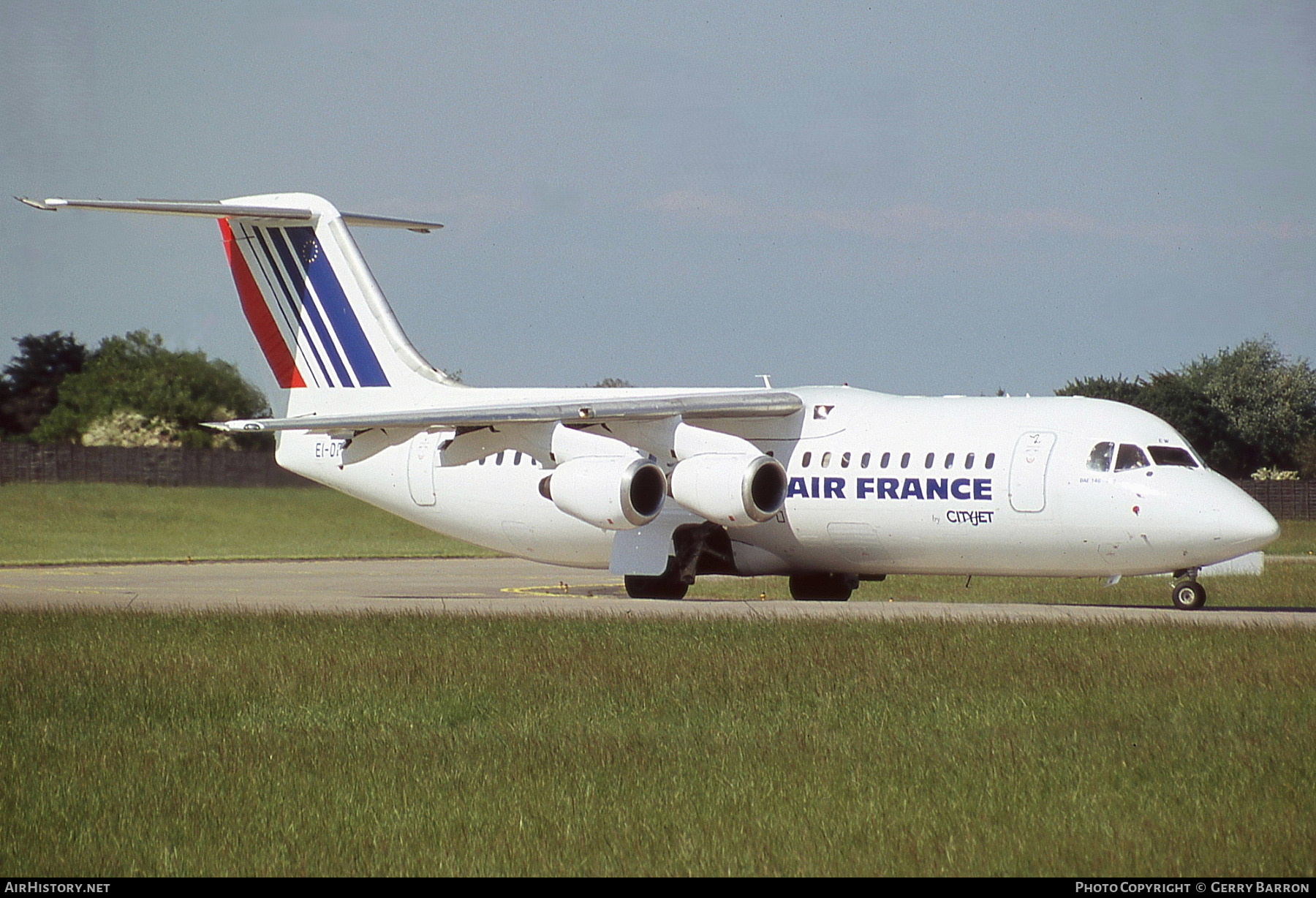 Aircraft Photo of EI-DEW | British Aerospace BAe-146-300 | Air France | AirHistory.net #710190