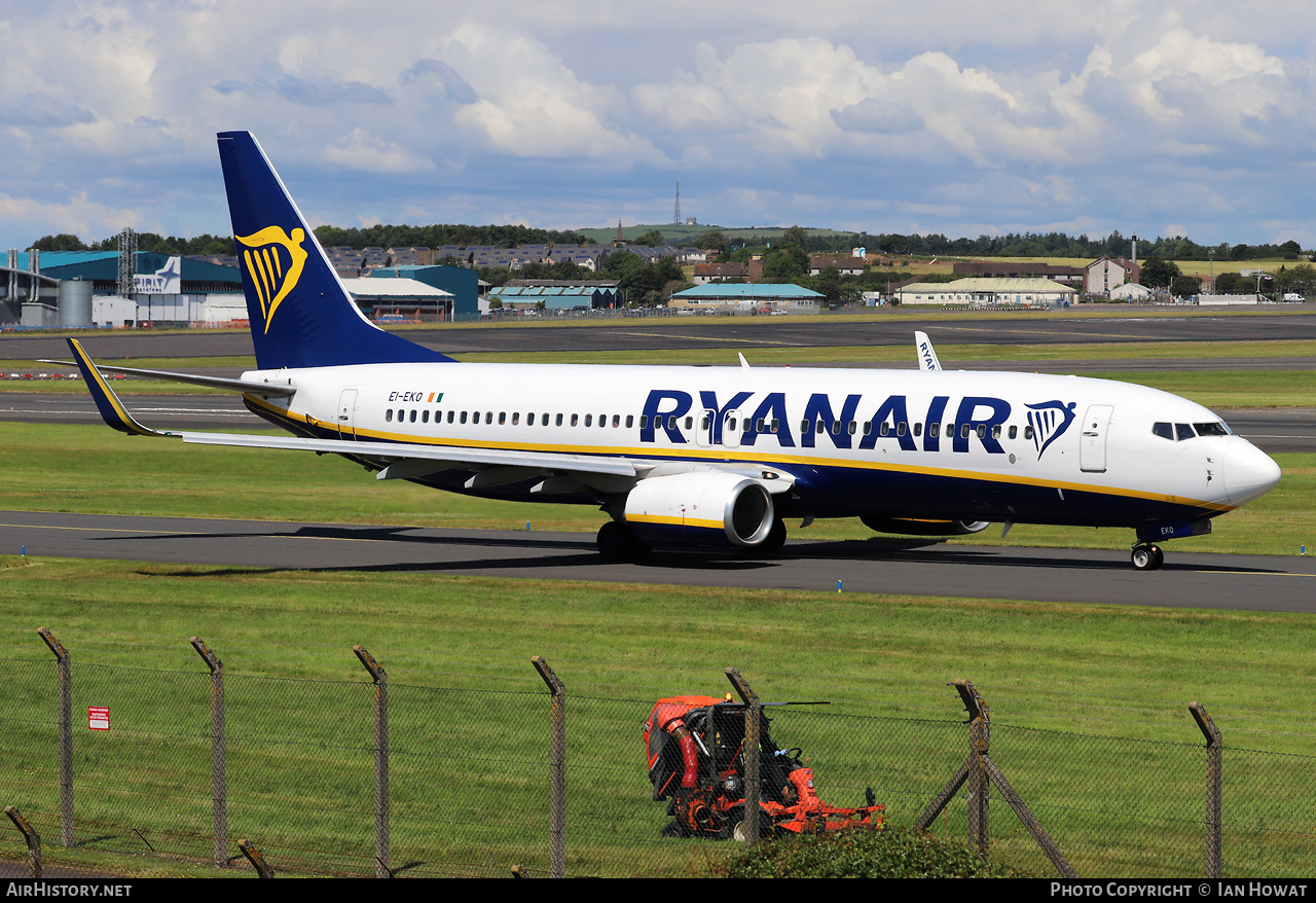 Aircraft Photo of EI-EKO | Boeing 737-8AS | Ryanair | AirHistory.net #710219