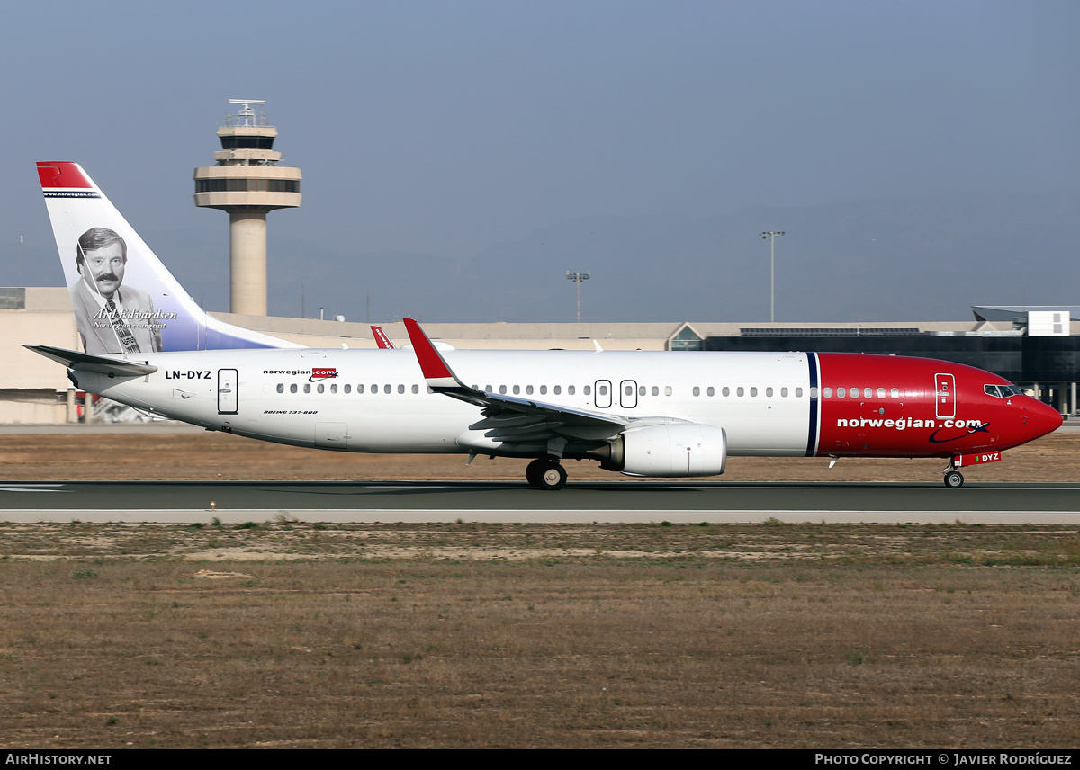 Aircraft Photo of LN-DYZ | Boeing 737-8JP | Norwegian | AirHistory.net #710242
